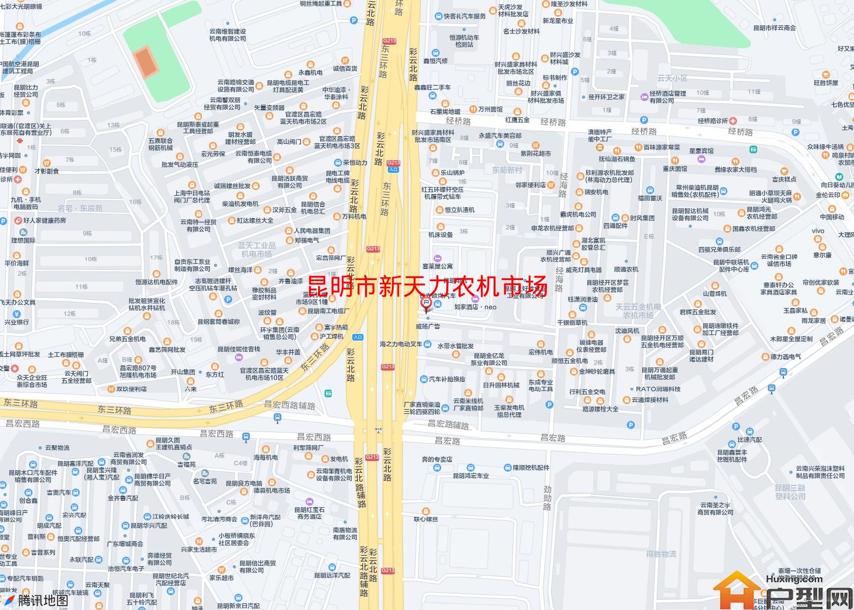 新天力农机市场小区 - 户型网
