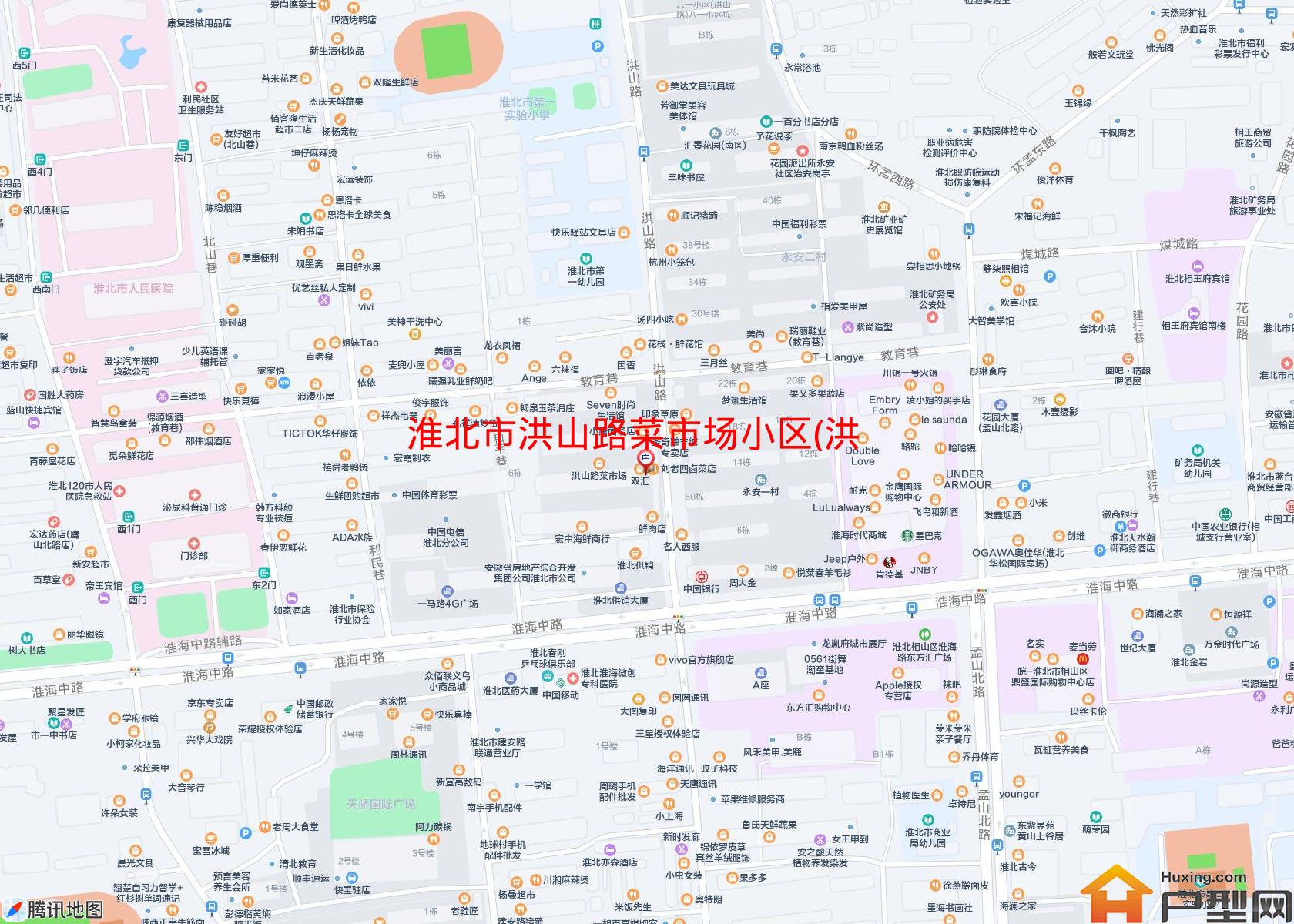 洪山路菜市场小区(洪山路)小区 - 户型网