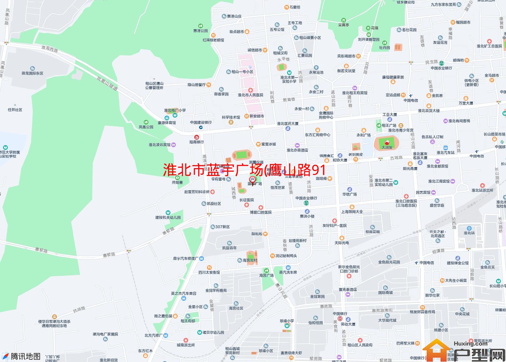 蓝宇广场(鹰山路91号)小区 - 户型网