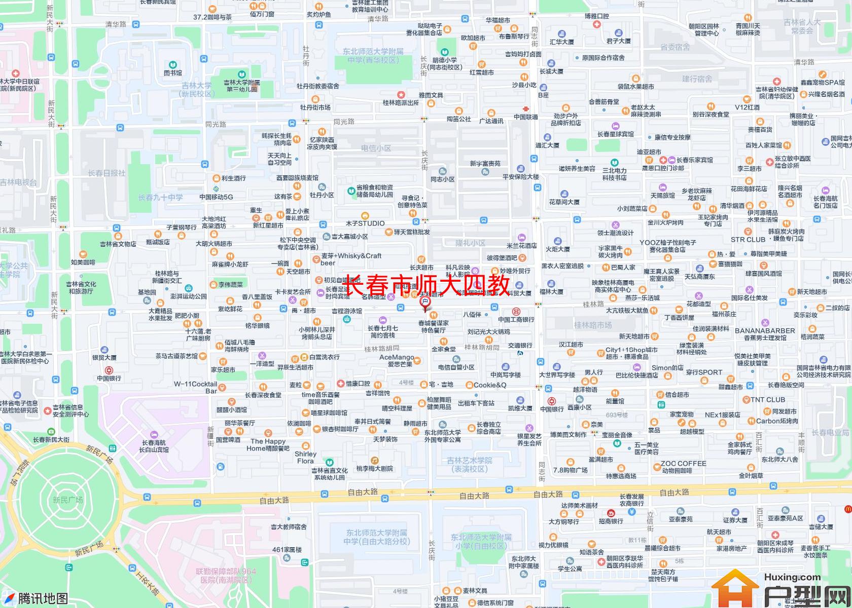 师大四教小区 - 户型网