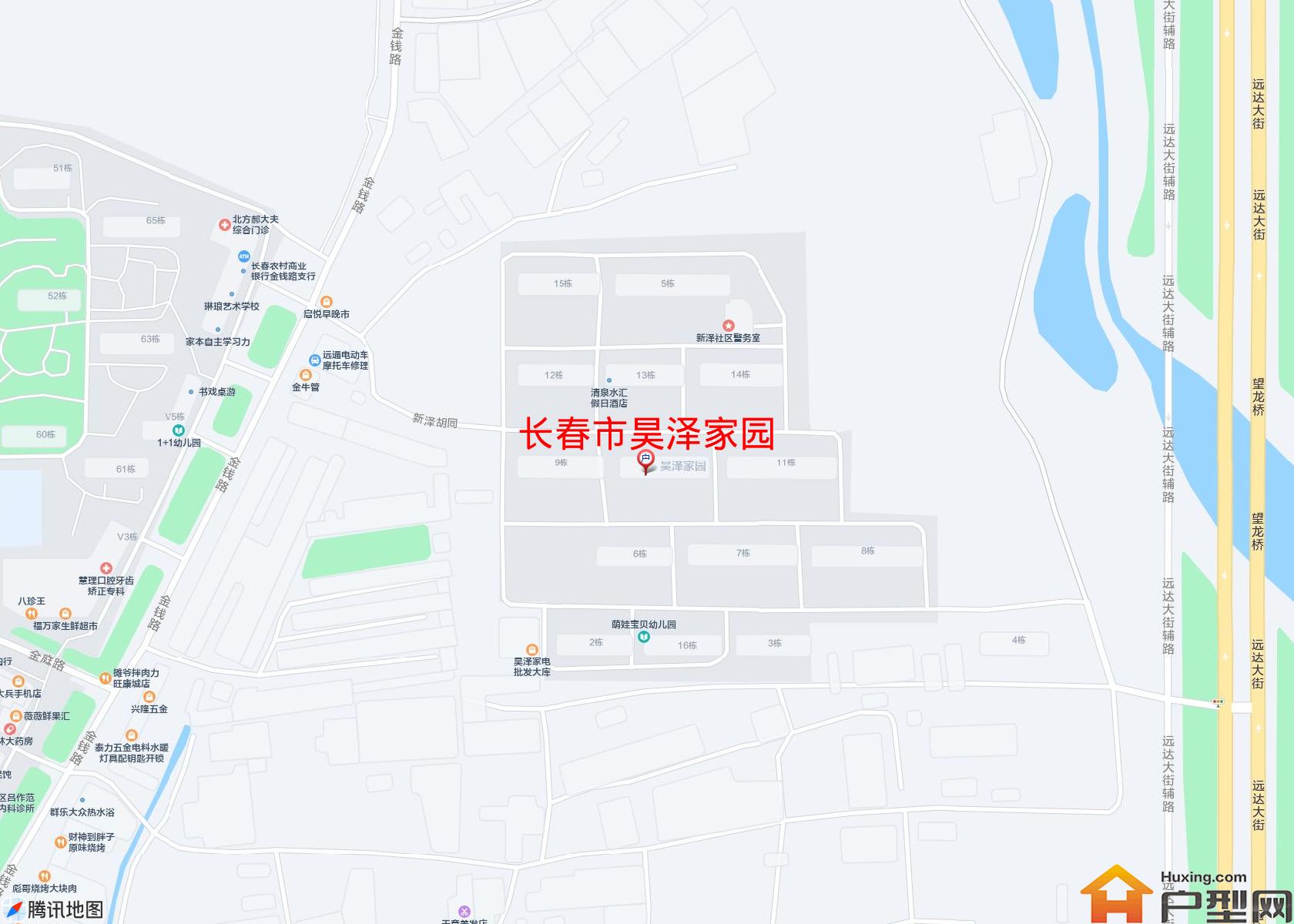 昊泽家园小区 - 户型网