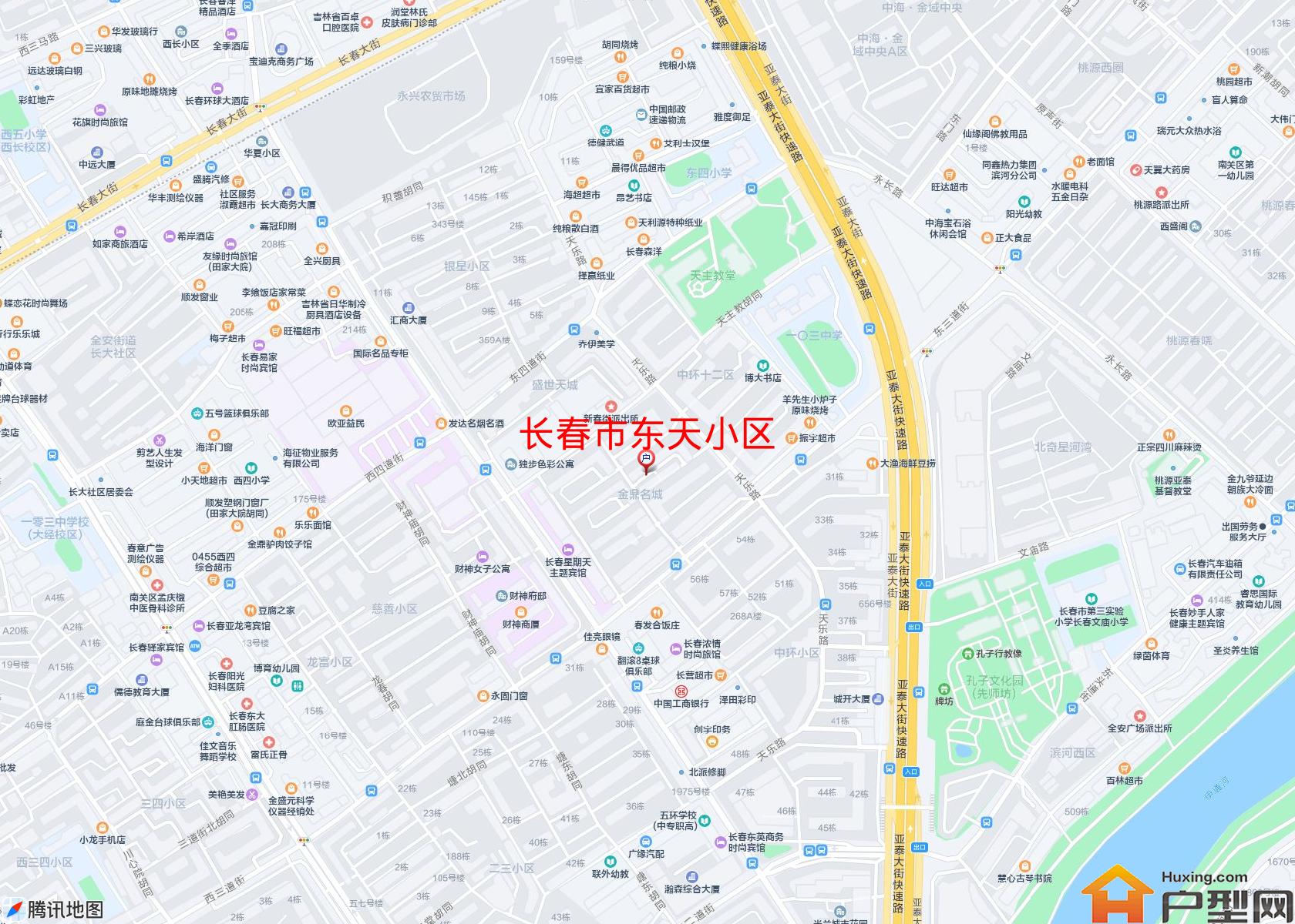 东天小区小区 - 户型网