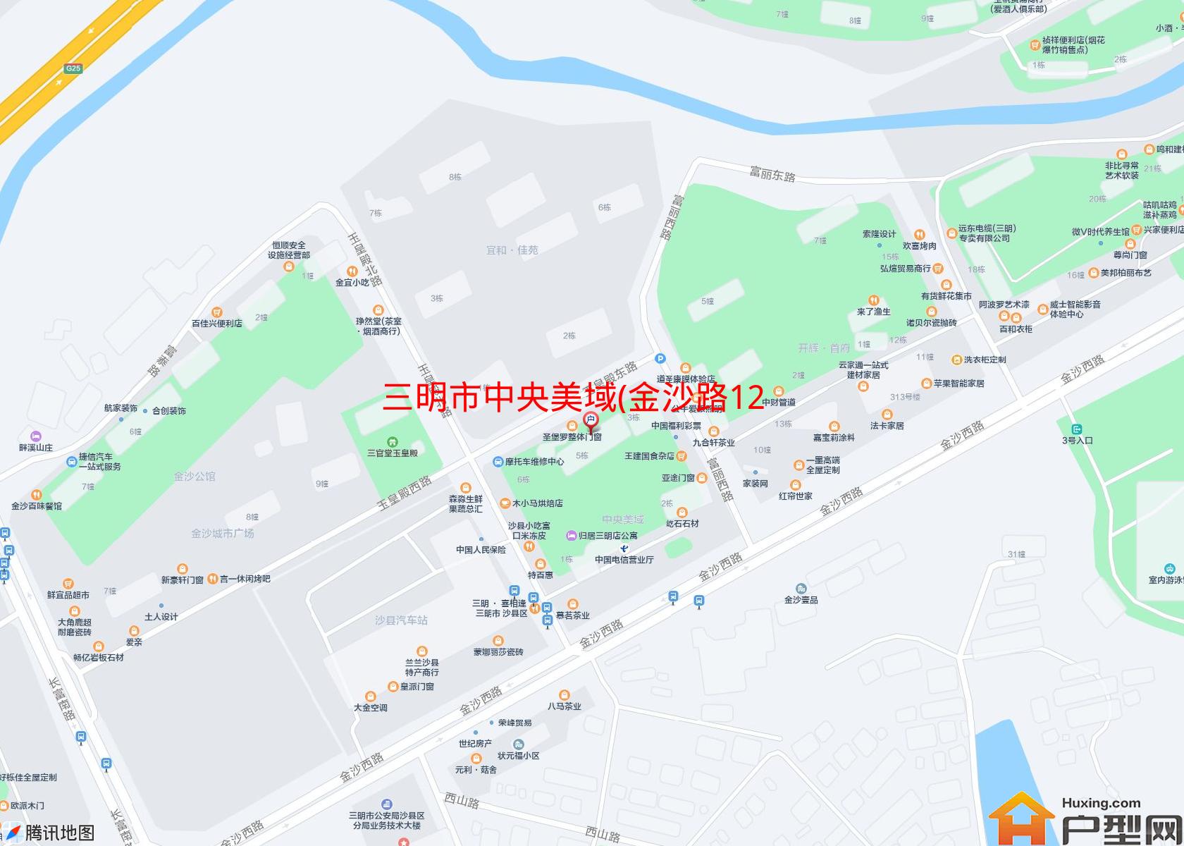 中央美域(金沙路12号)小区 - 户型网