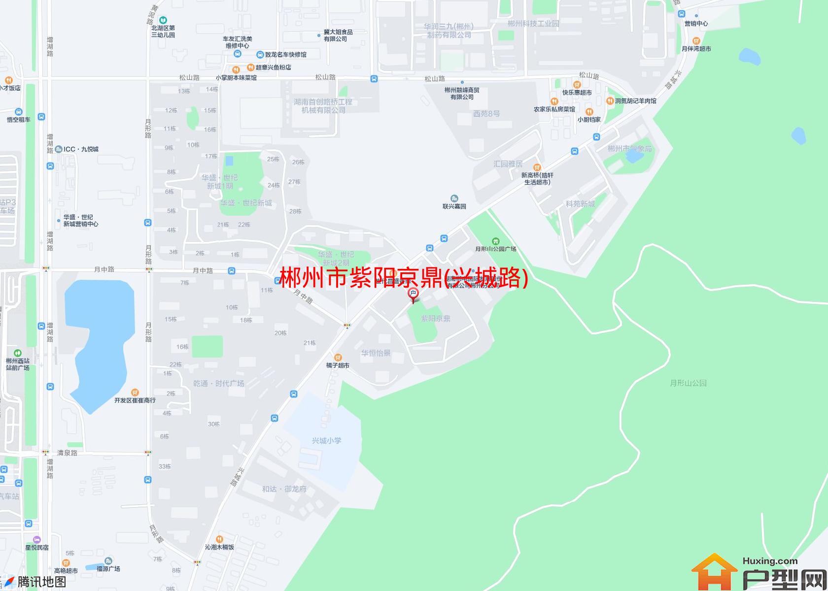 紫阳京鼎(兴城路)小区 - 户型网