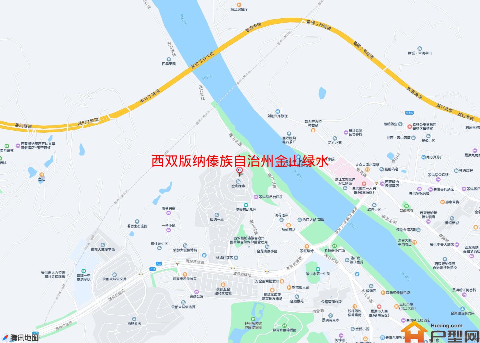 金山绿水(嘎兰北路)小区 - 户型网