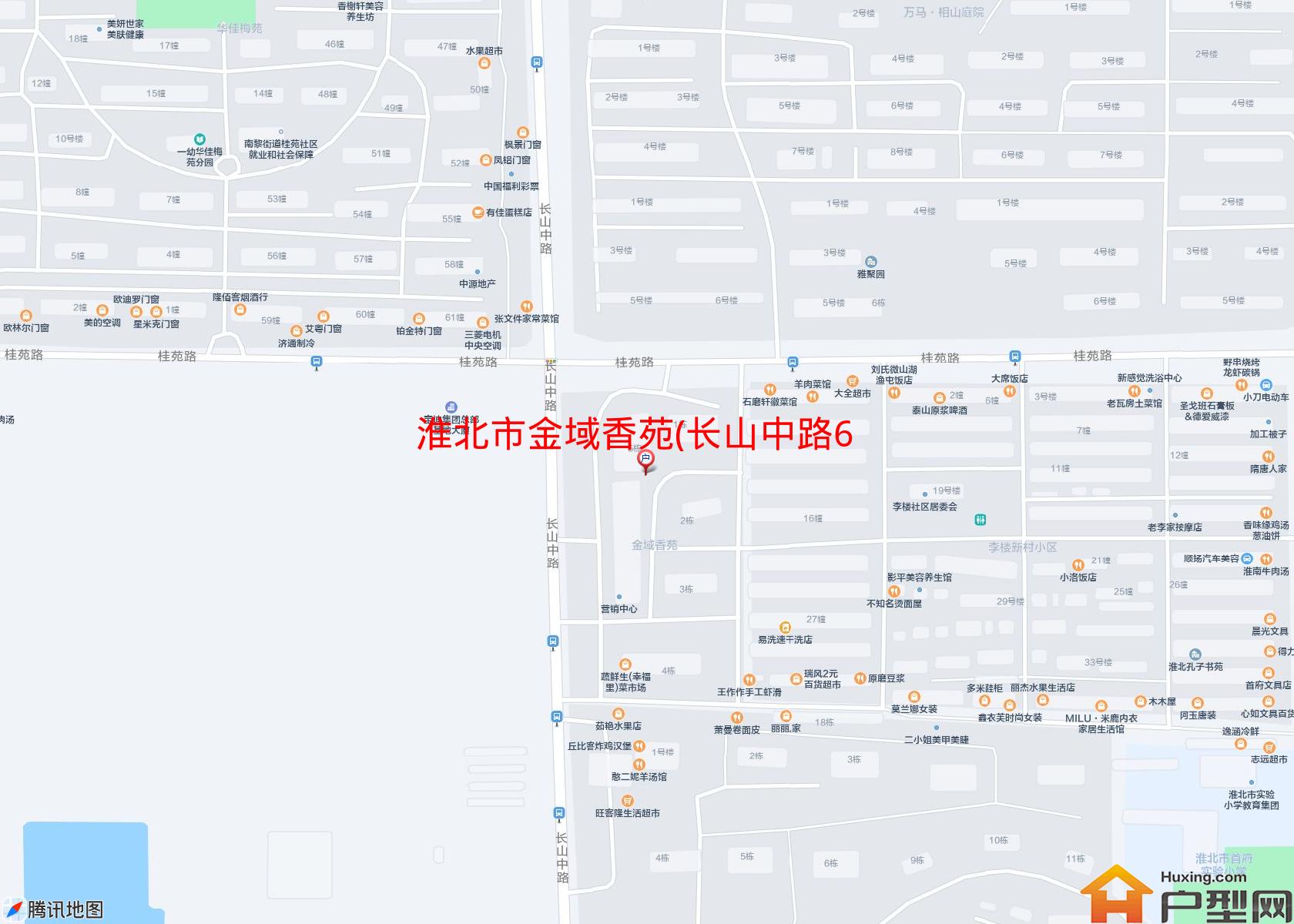 金域香苑(长山中路67号)小区 - 户型网