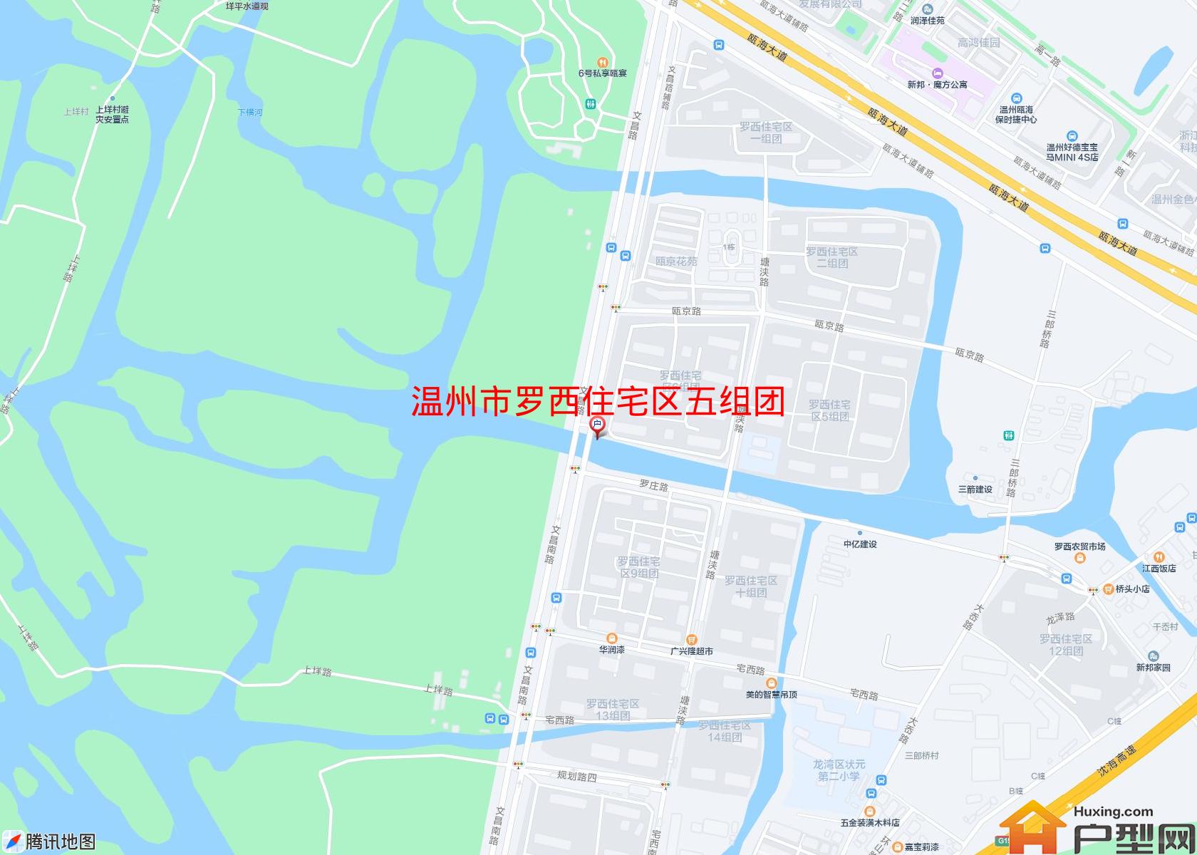 罗西住宅区五组团小区 - 户型网