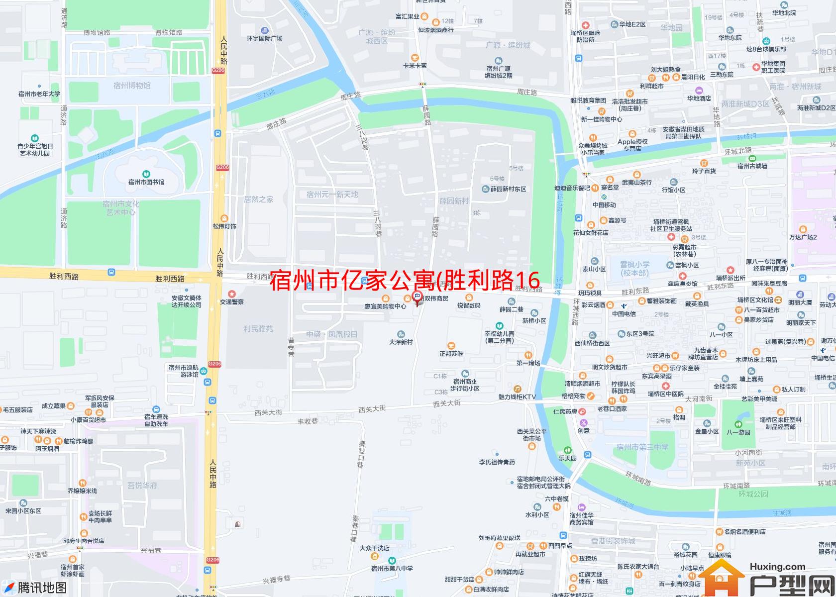 亿家公寓(胜利路163号)小区 - 户型网