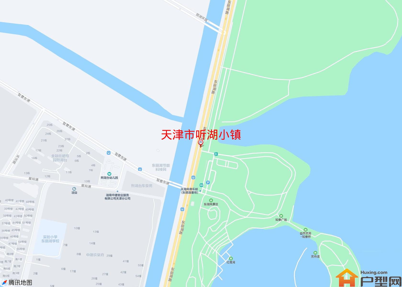听湖小镇小区 - 户型网