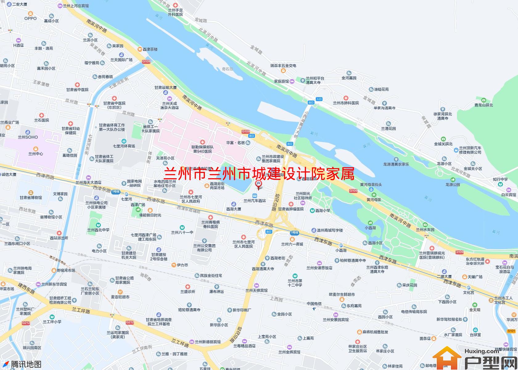兰州市城建设计院家属院小区 - 户型网