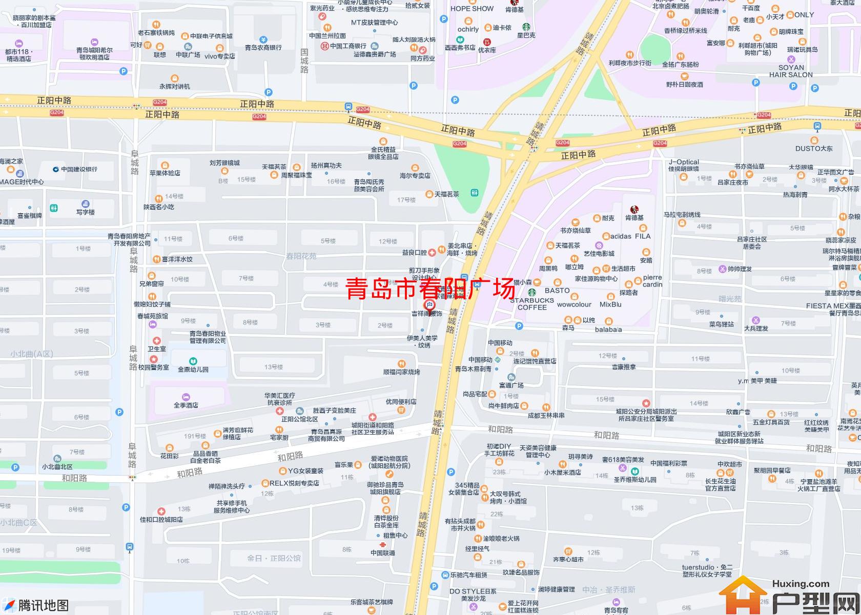 春阳广场小区 - 户型网