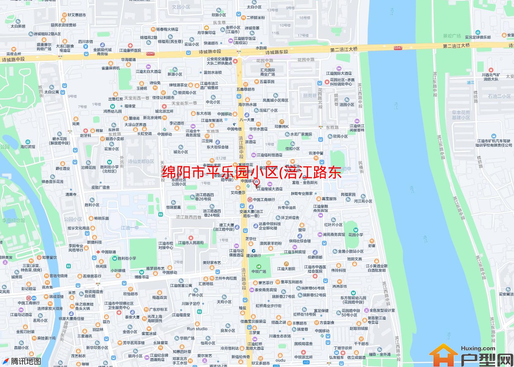 平乐园小区(涪江路东二巷3号)小区 - 户型网