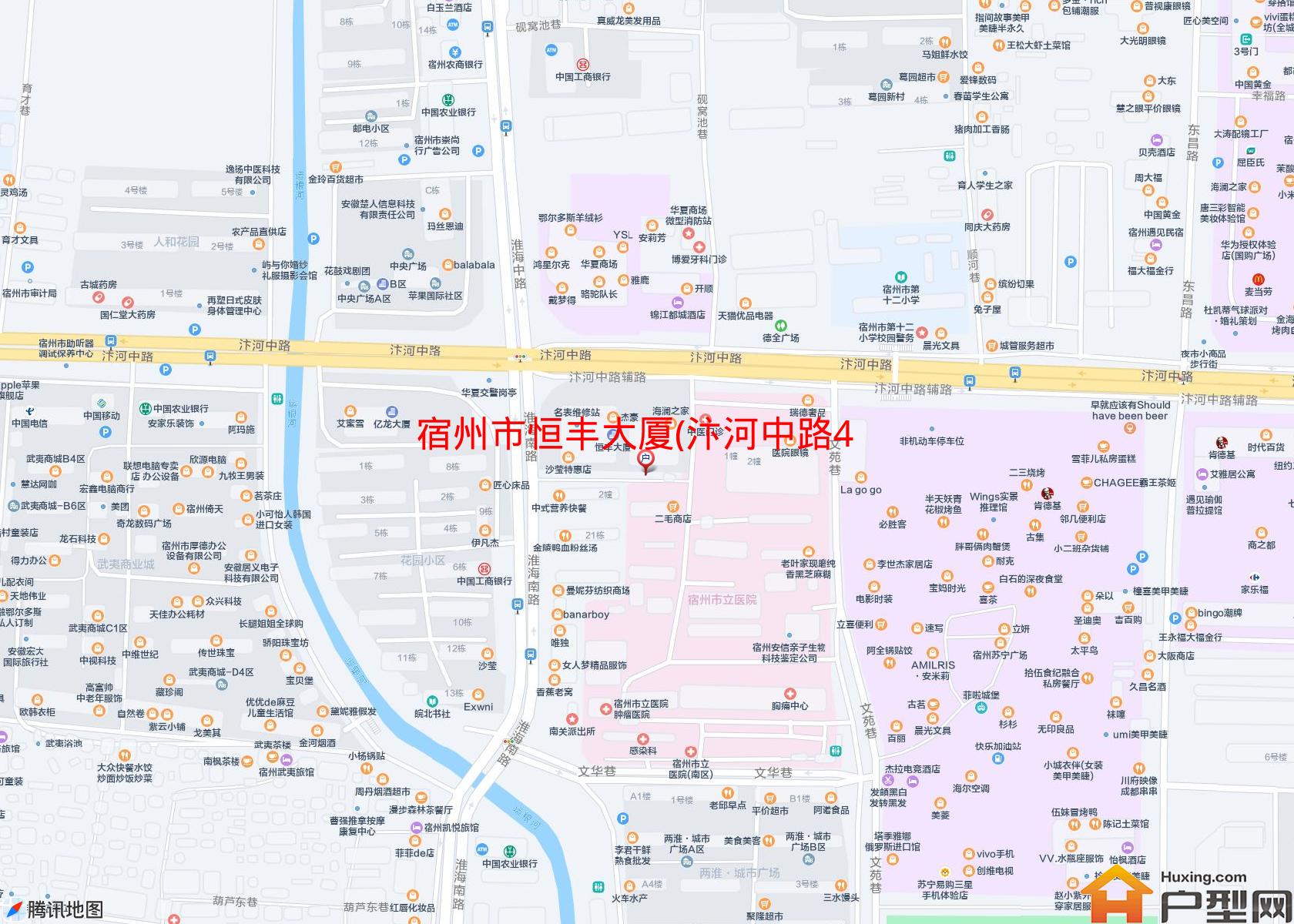 恒丰大厦(汴河中路489号)小区 - 户型网