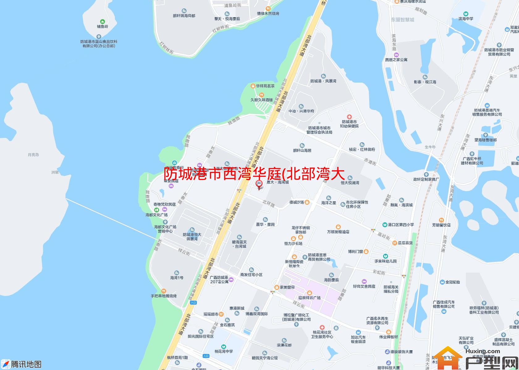 西湾华庭(北部湾大道258号)小区 - 户型网