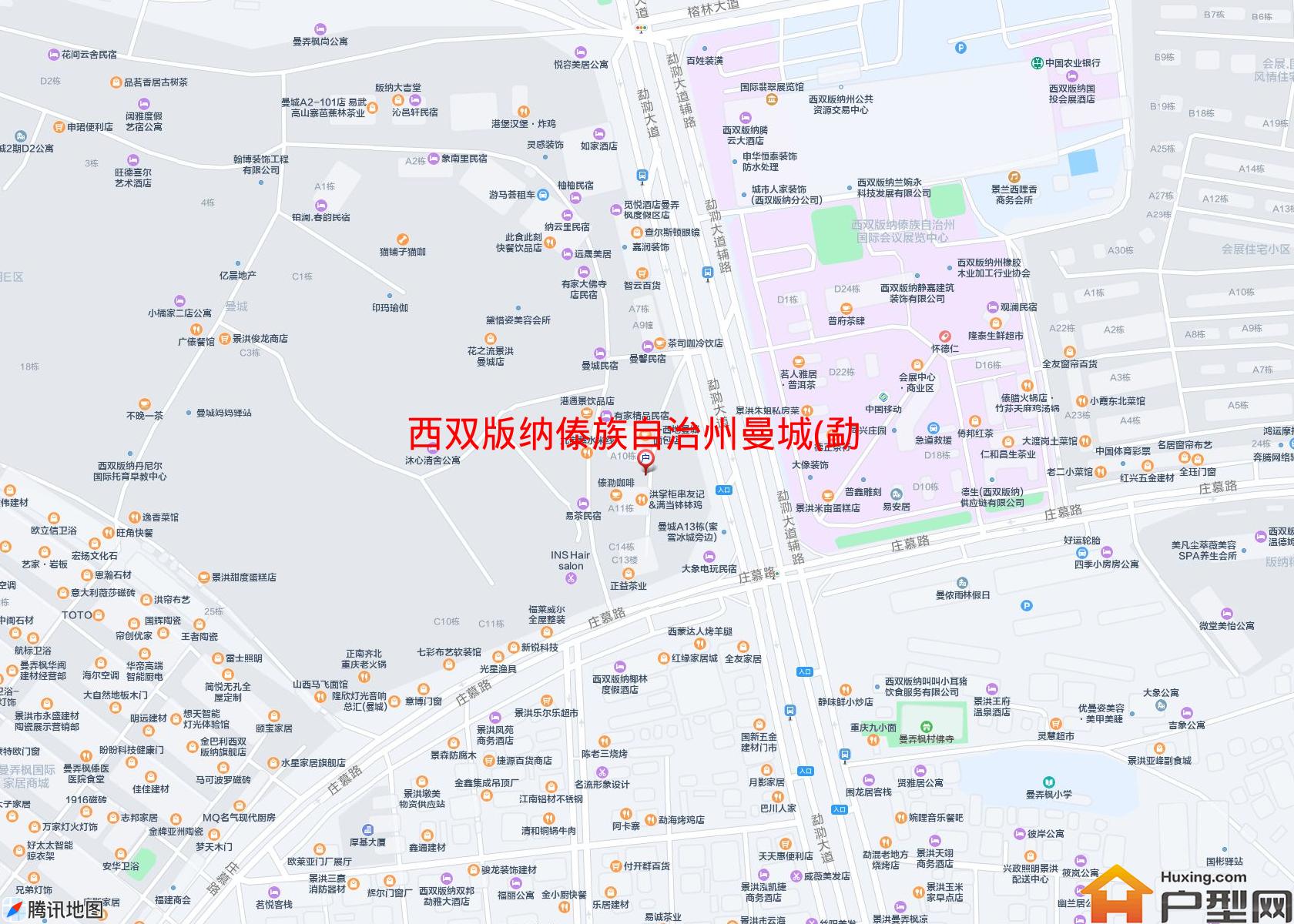 曼城(勐泐大道)小区 - 户型网