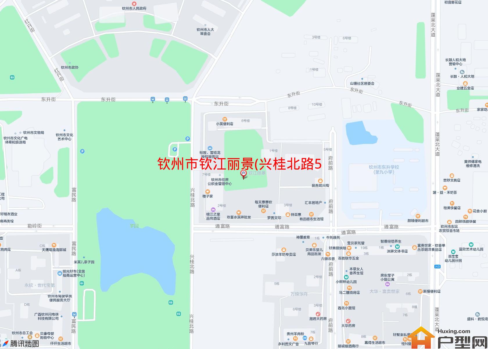 钦江丽景(兴桂北路58号)小区 - 户型网