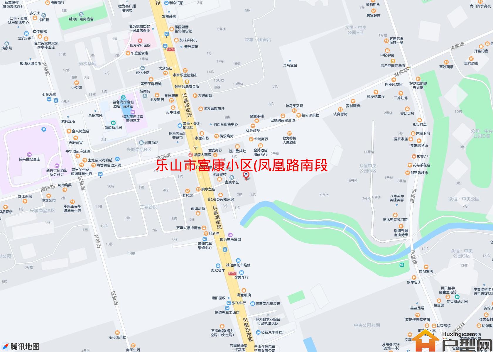 富康小区(凤凰路南段417号)小区 - 户型网
