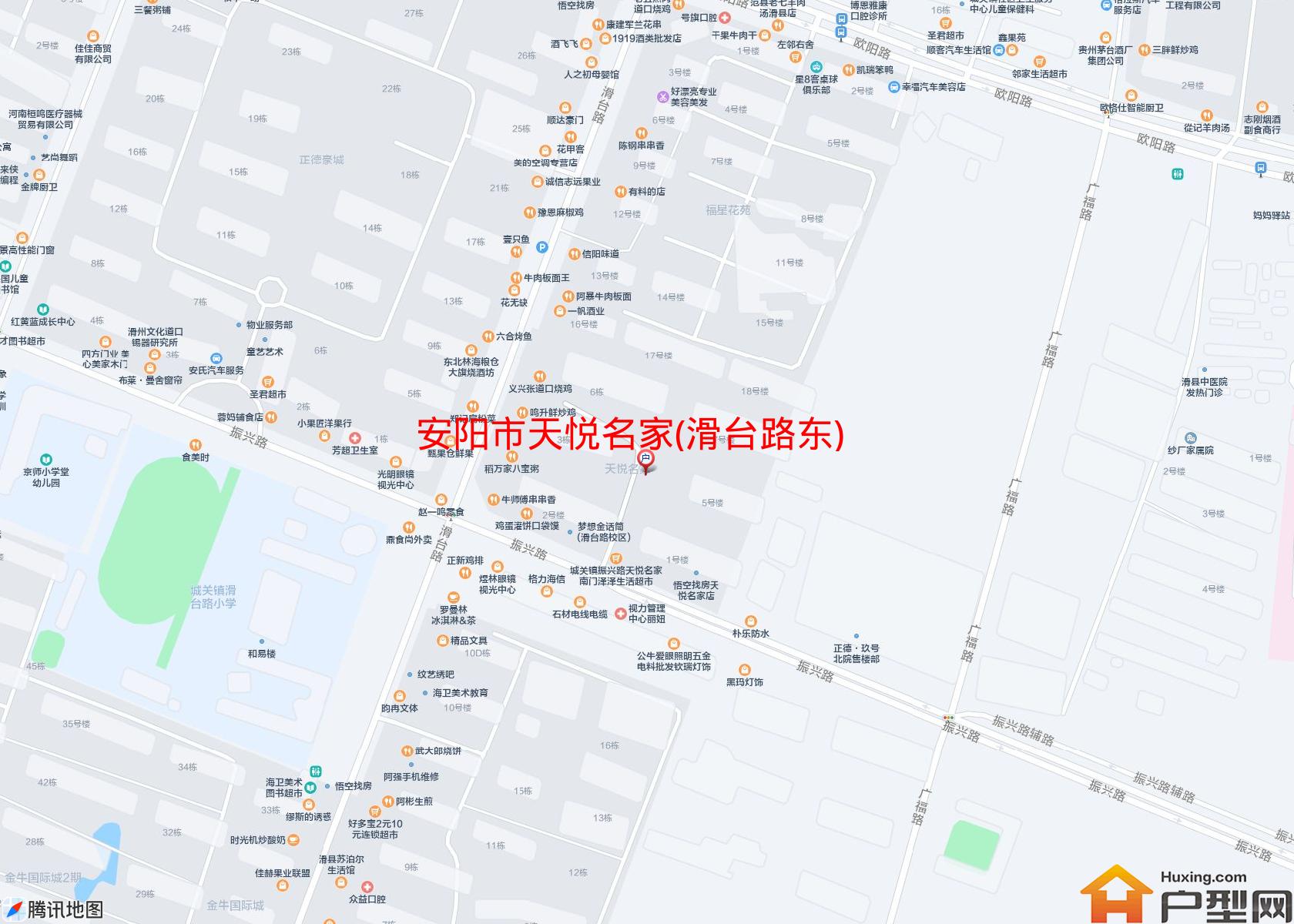 天悦名家(滑台路东)小区 - 户型网