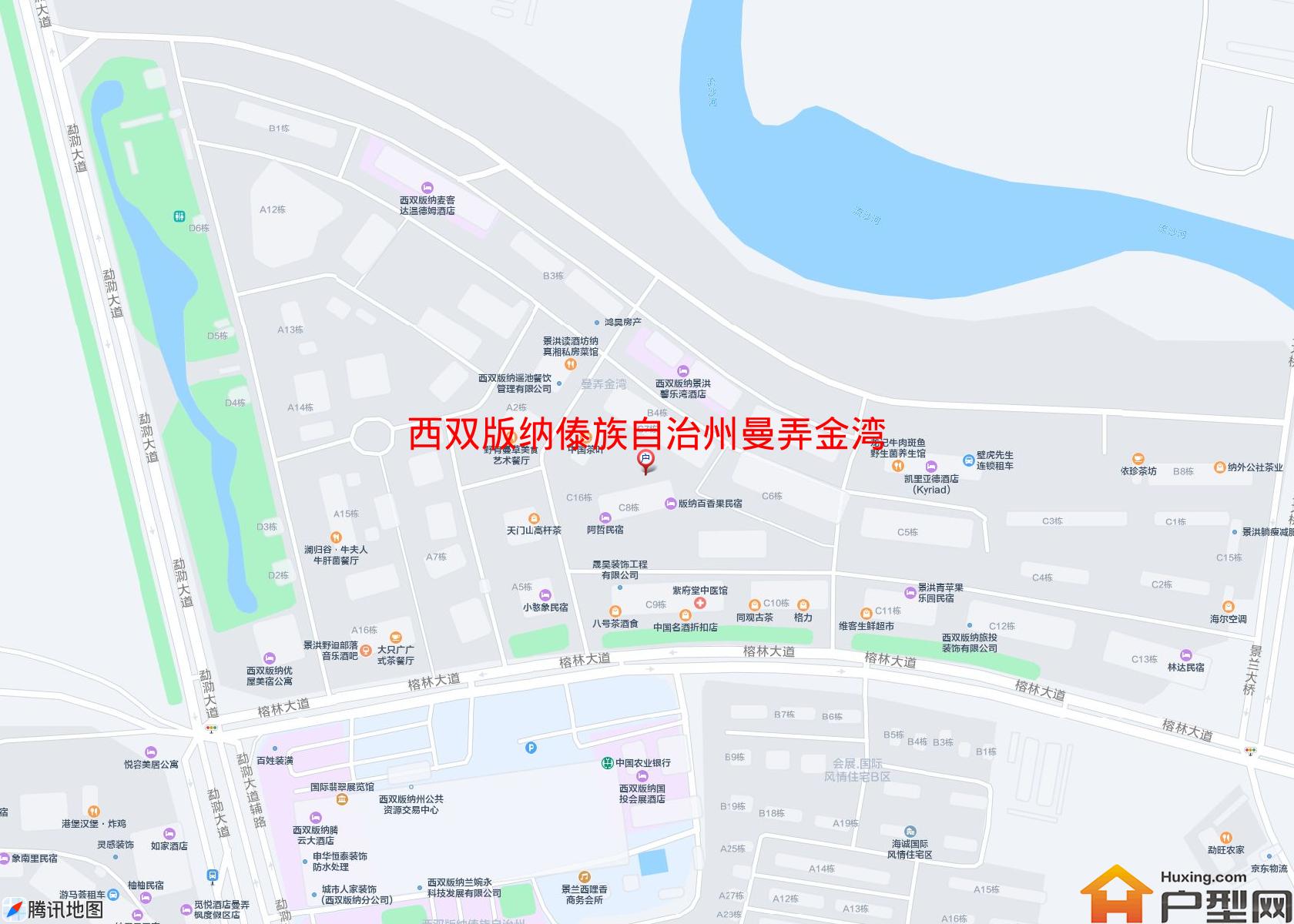 曼弄金湾(勐泐大道)小区 - 户型网