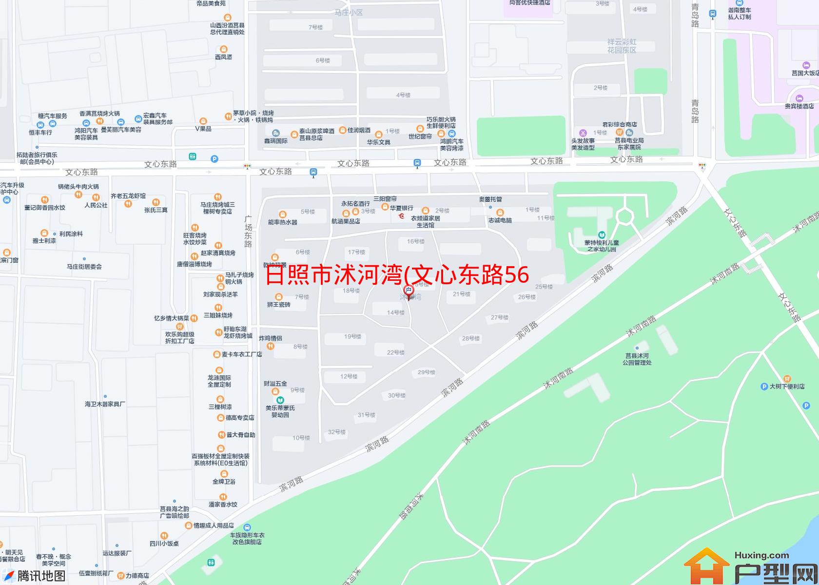 沭河湾(文心东路560号)小区 - 户型网