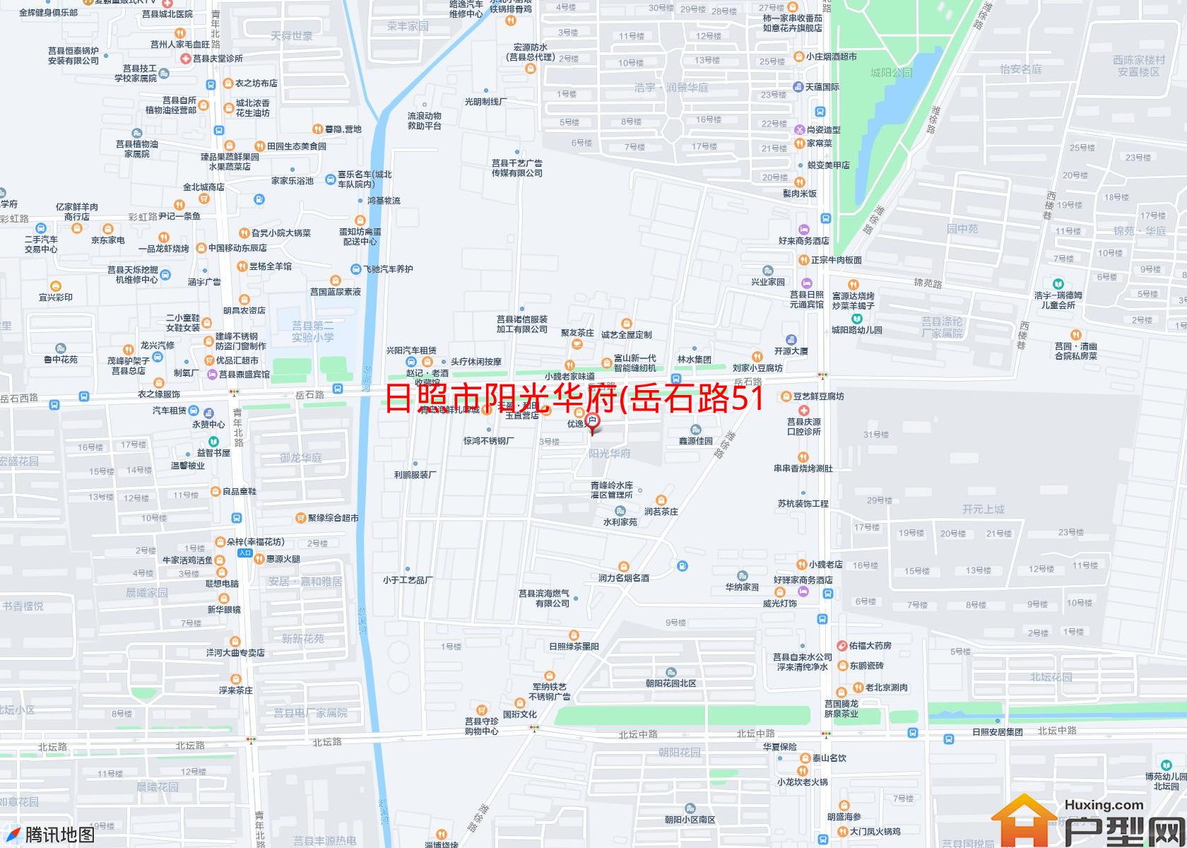 阳光华府(岳石路510号)小区 - 户型网