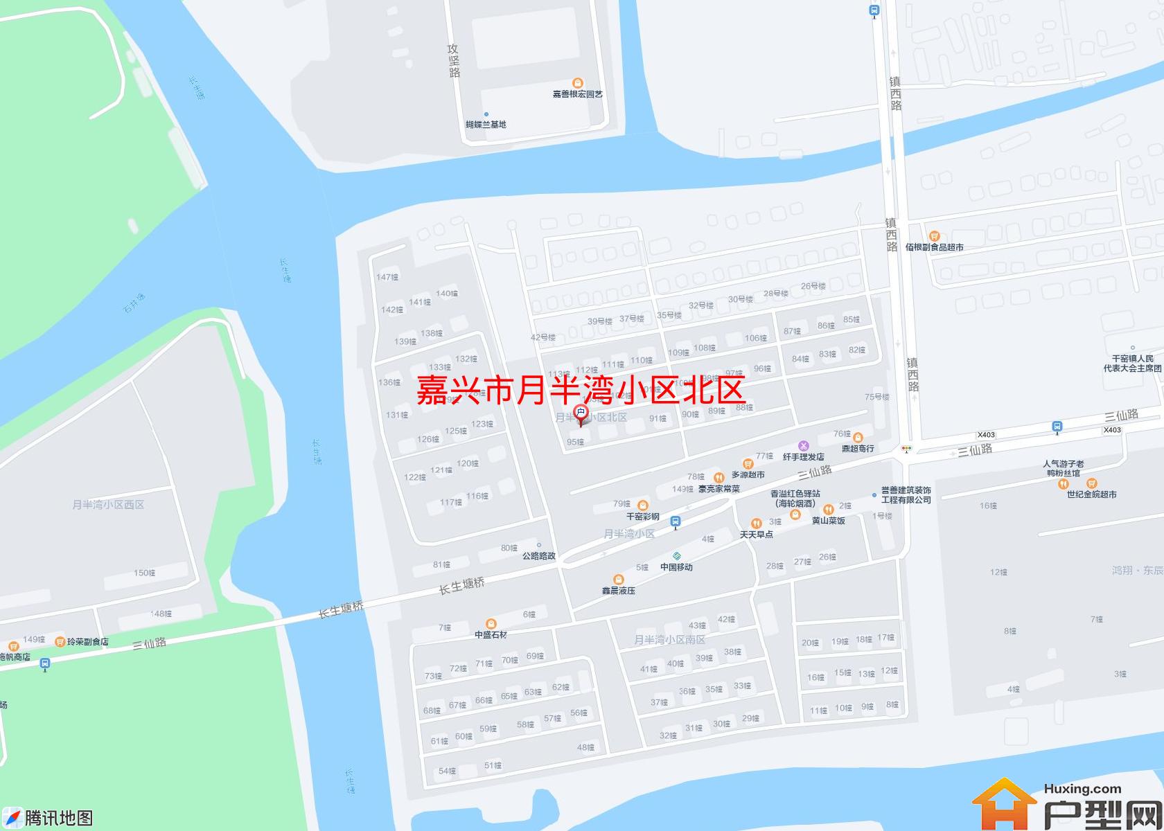 月半湾小区北区小区 - 户型网