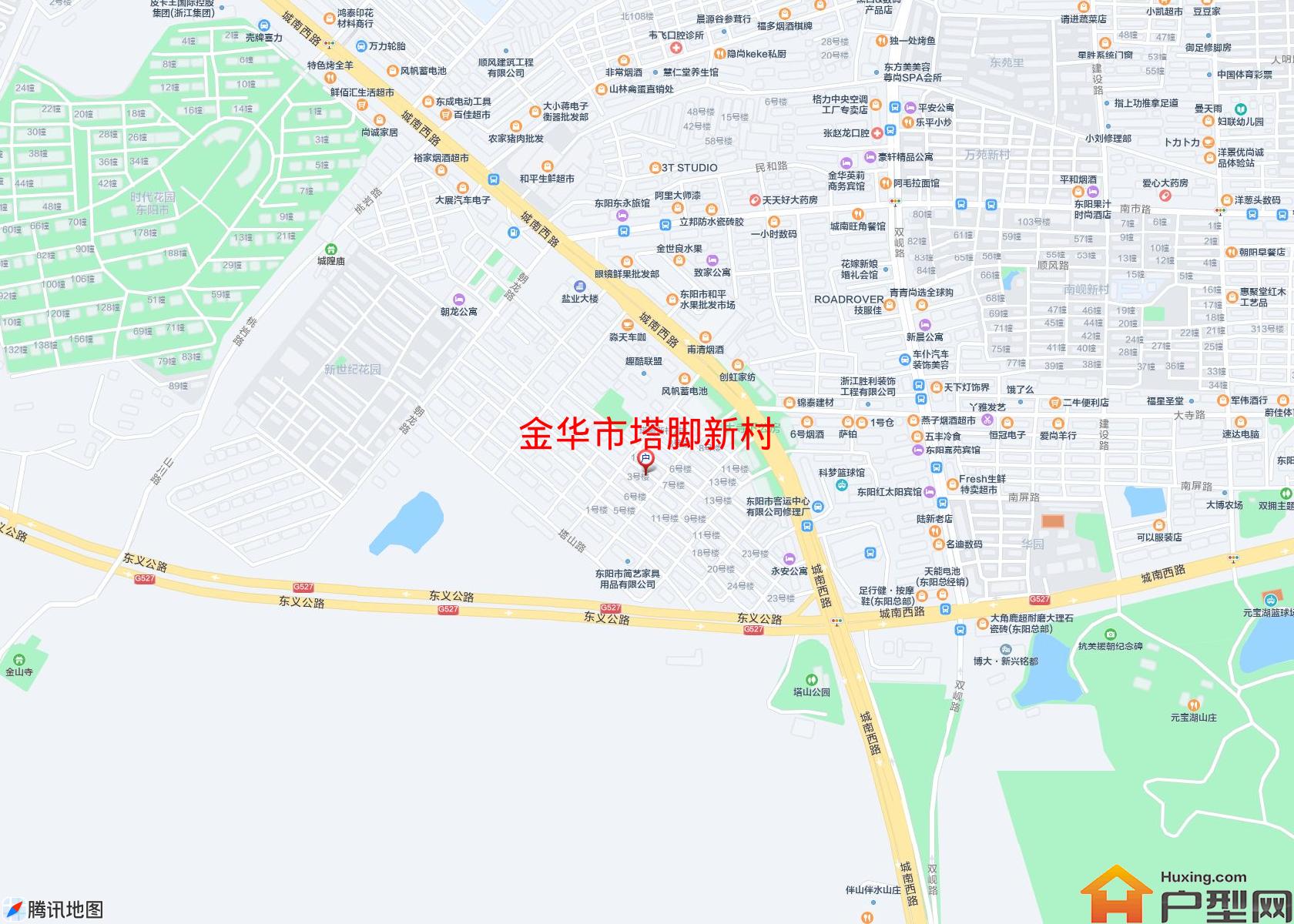 塔脚新村小区 - 户型网