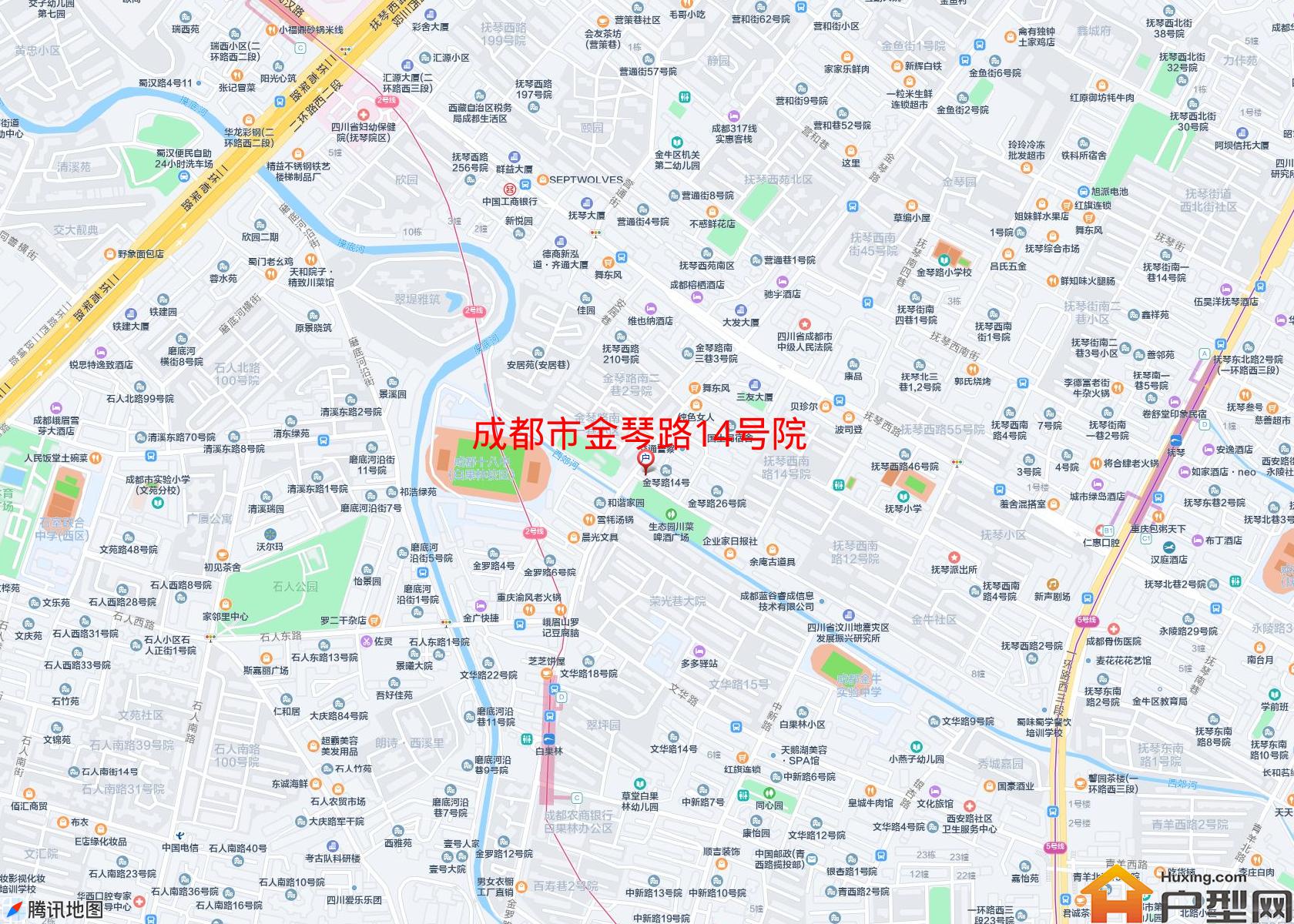 金琴路14号院小区 - 户型网