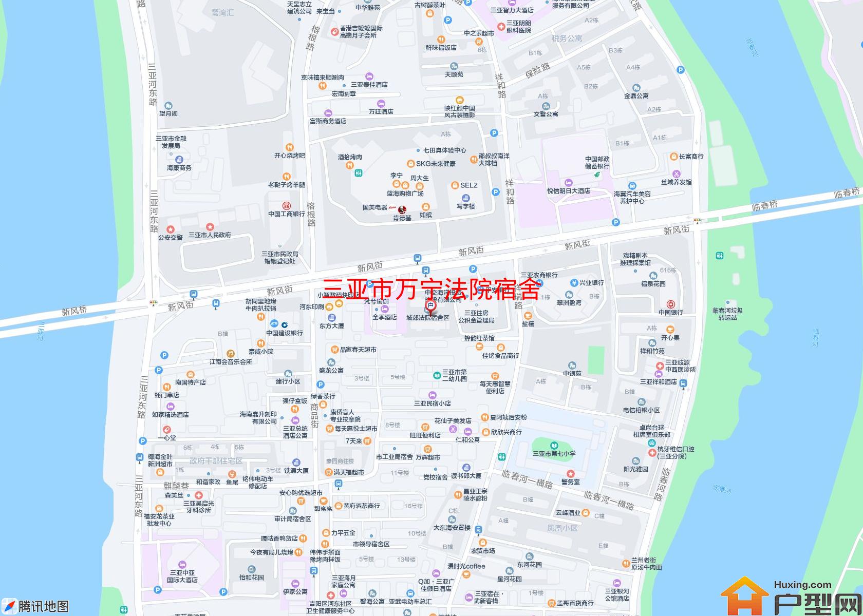 万宁法院宿舍小区 - 户型网