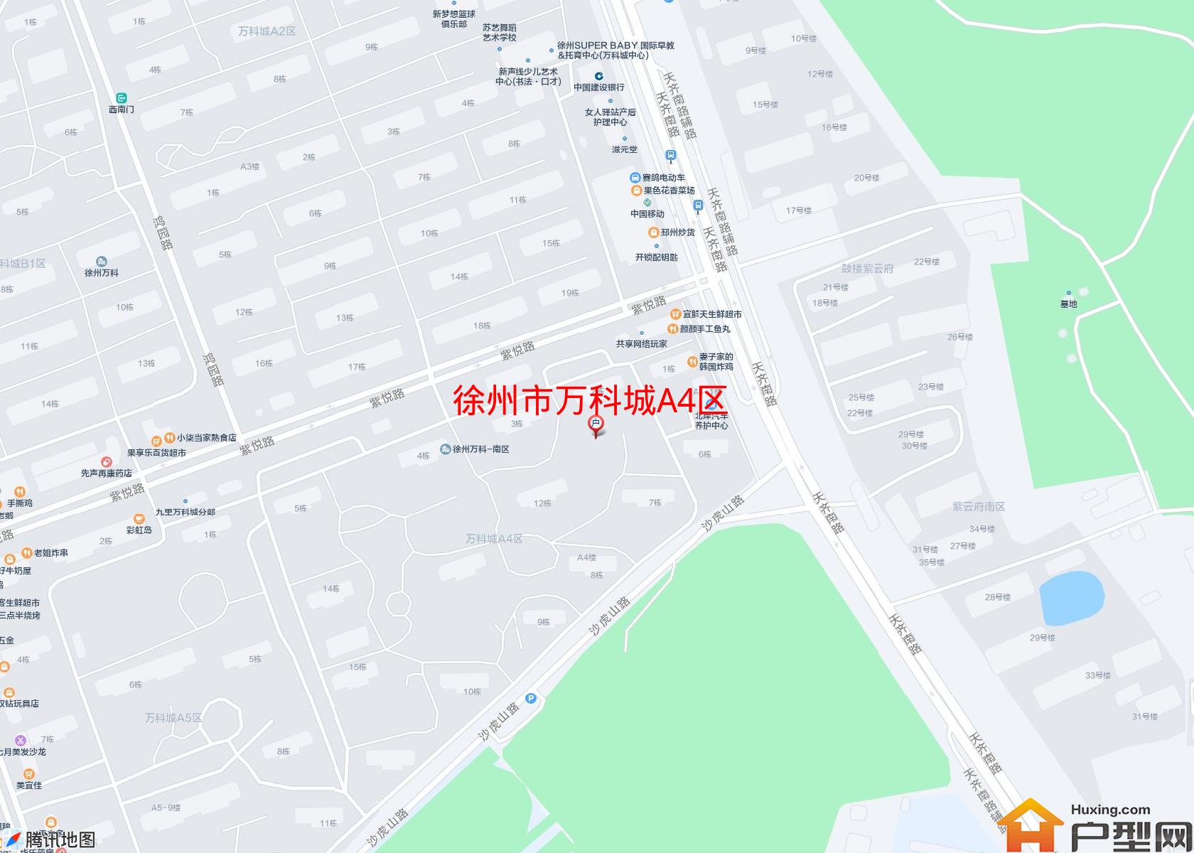 万科城A4区小区 - 户型网
