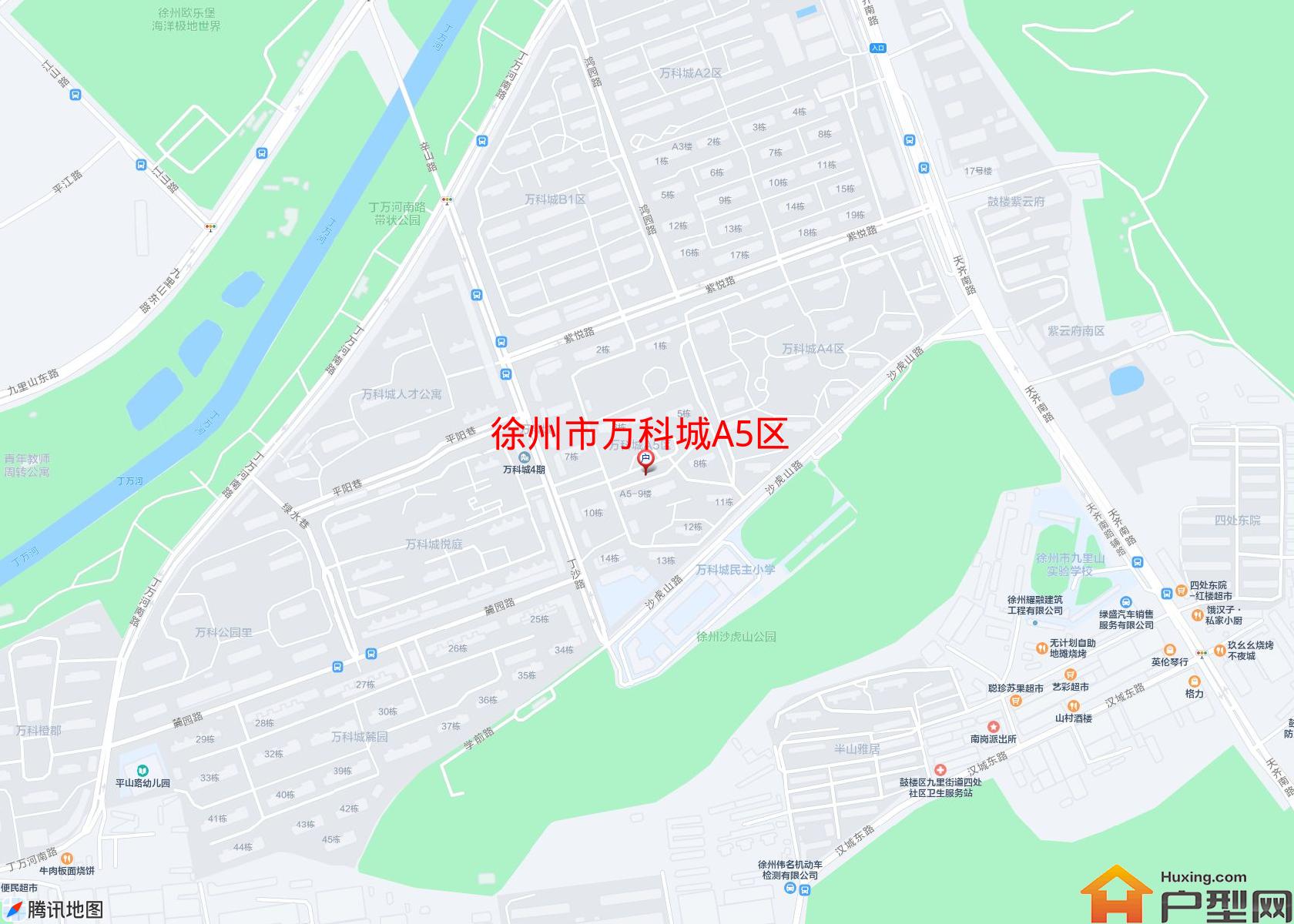 万科城A5区小区 - 户型网