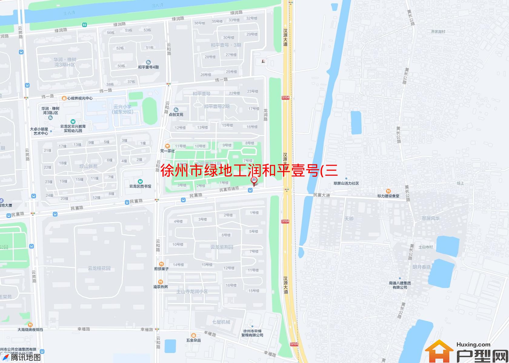 绿地工润和平壹号(三期)小区 - 户型网