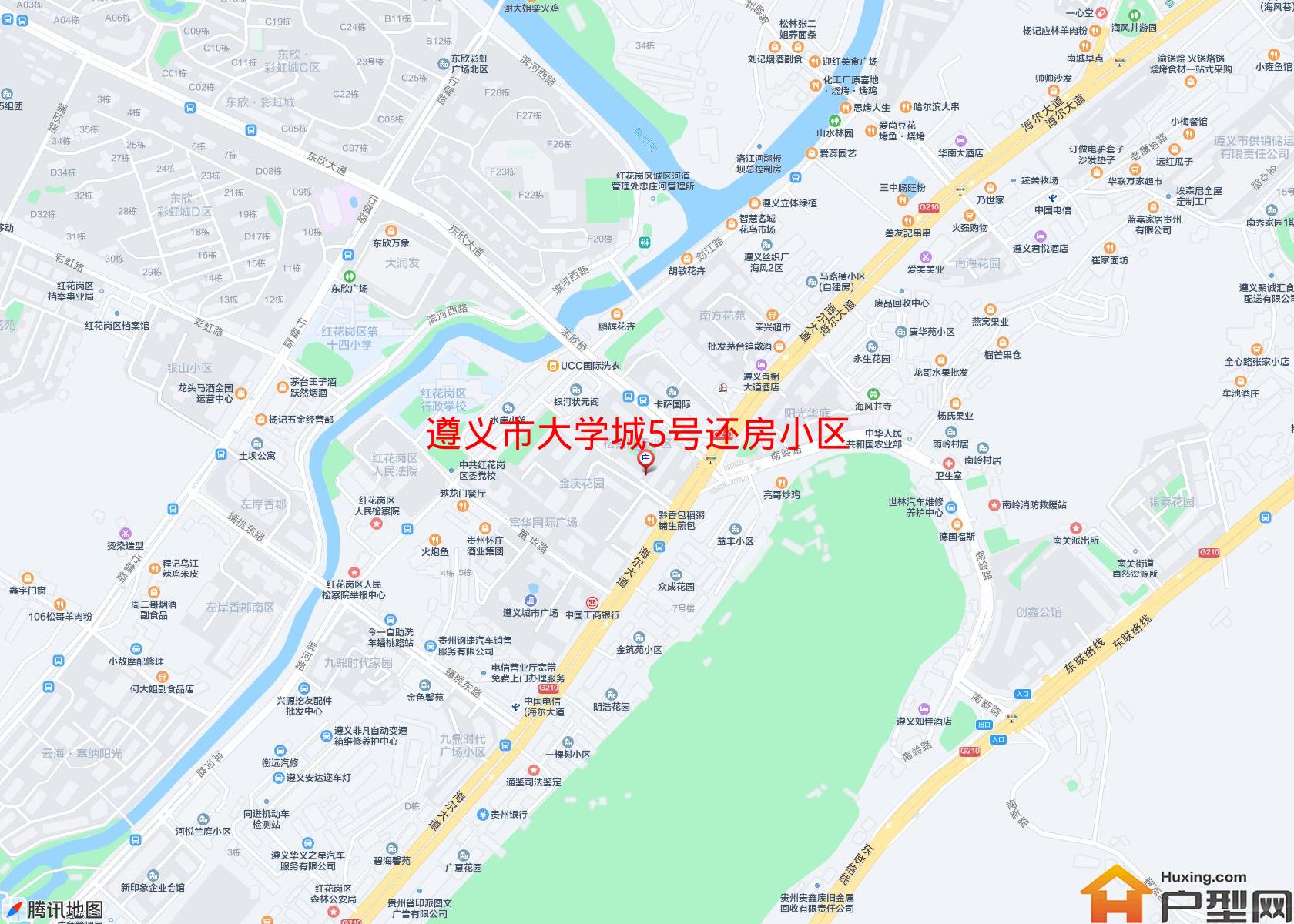 大学城5号还房小区小区 - 户型网