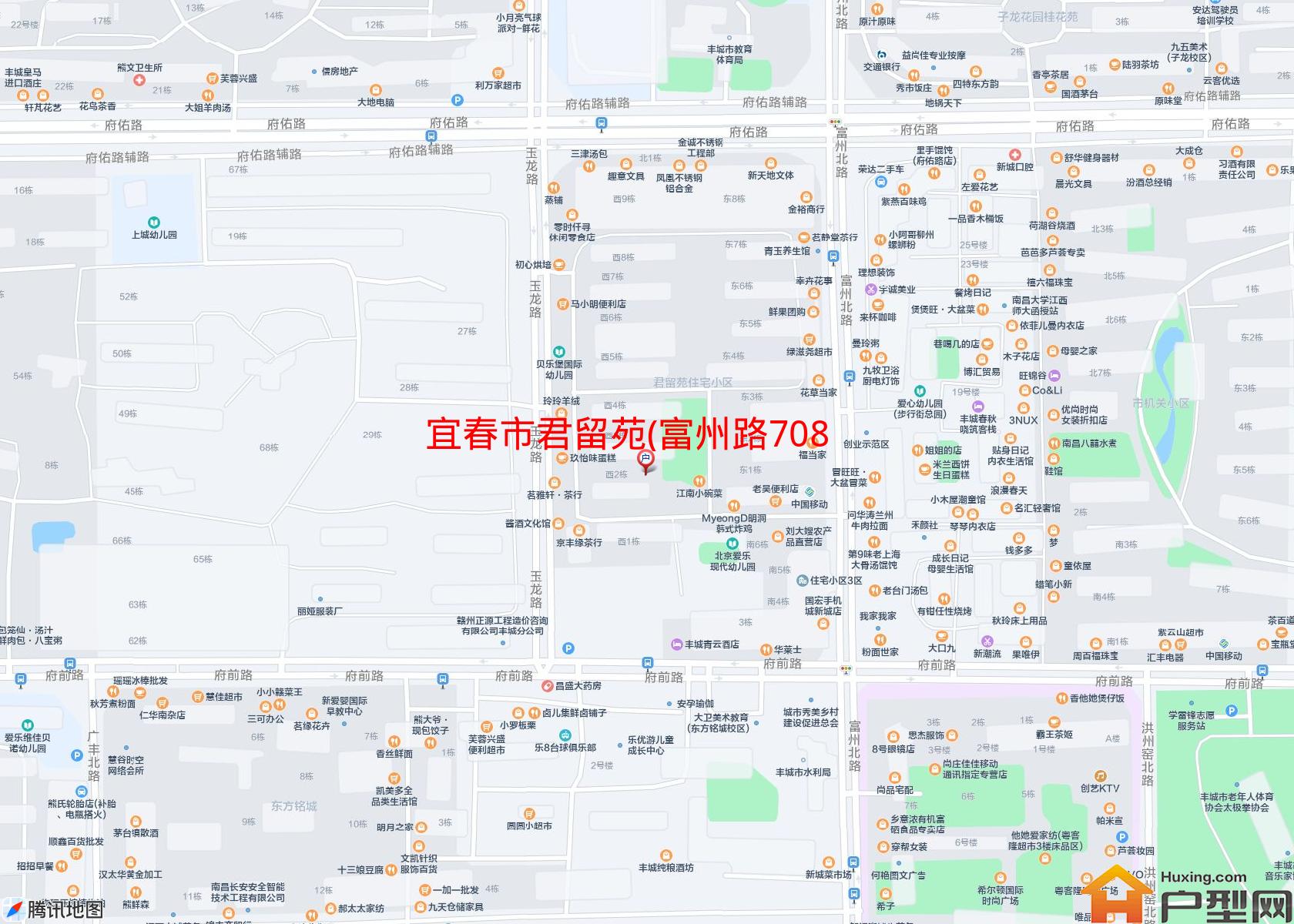 君留苑(富州路708号)小区 - 户型网