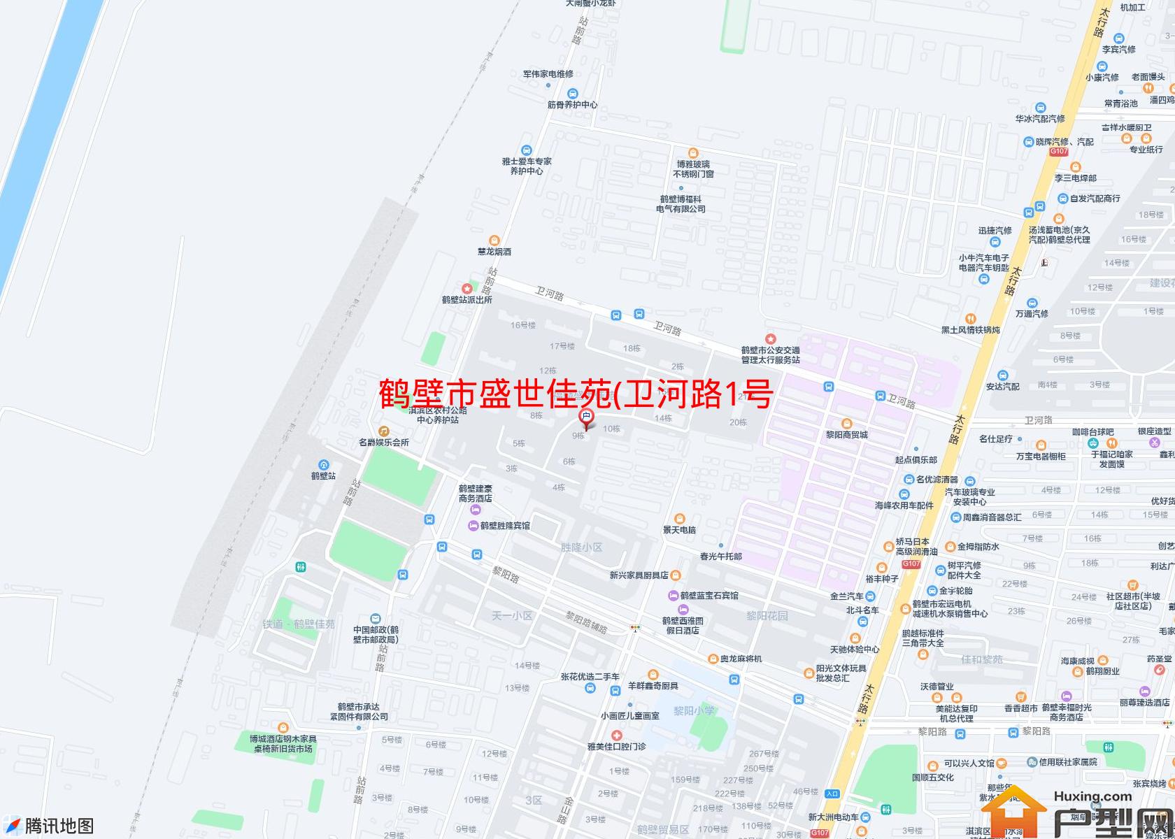 盛世佳苑(卫河路1号)小区 - 户型网