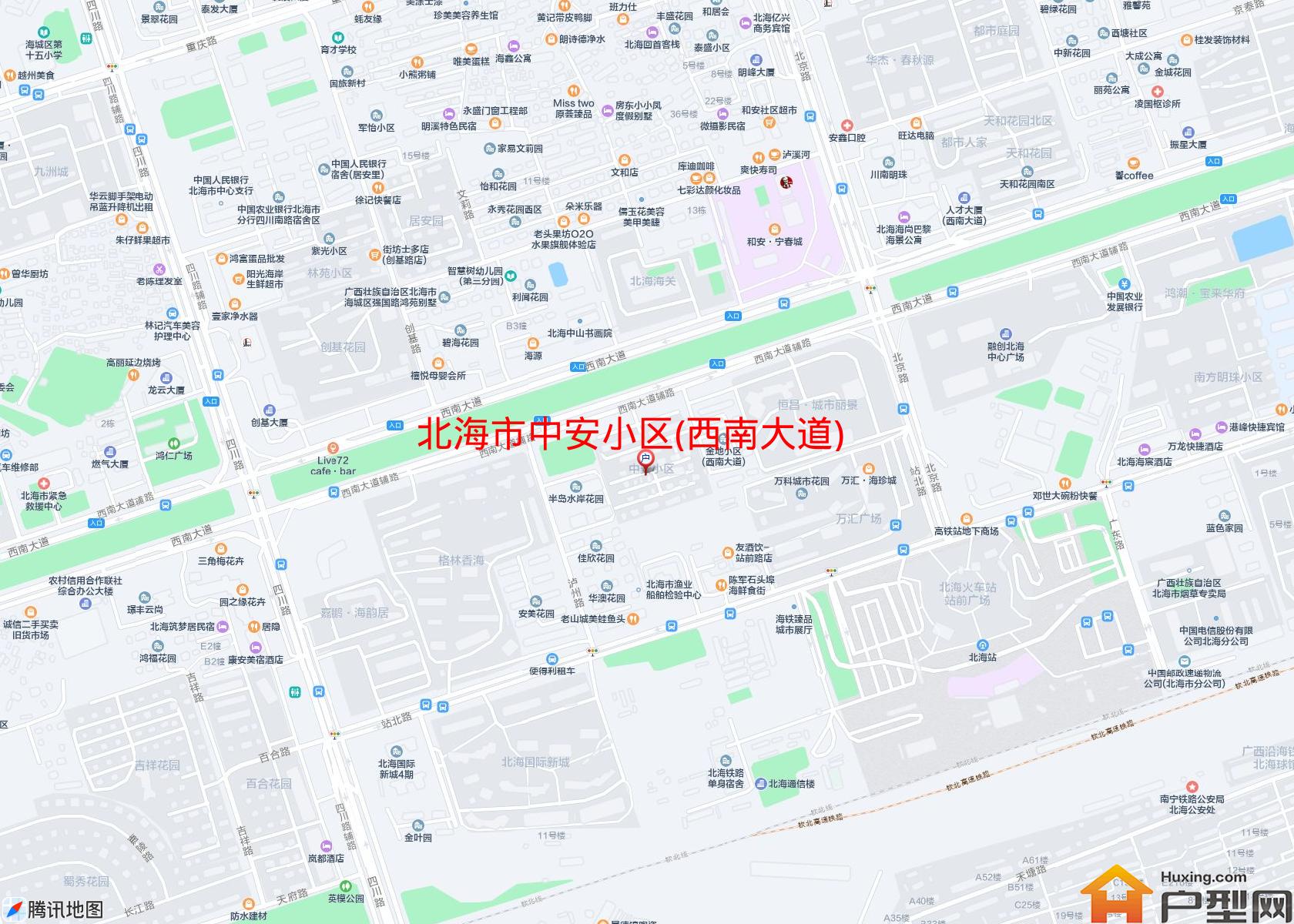 中安小区(西南大道)小区 - 户型网