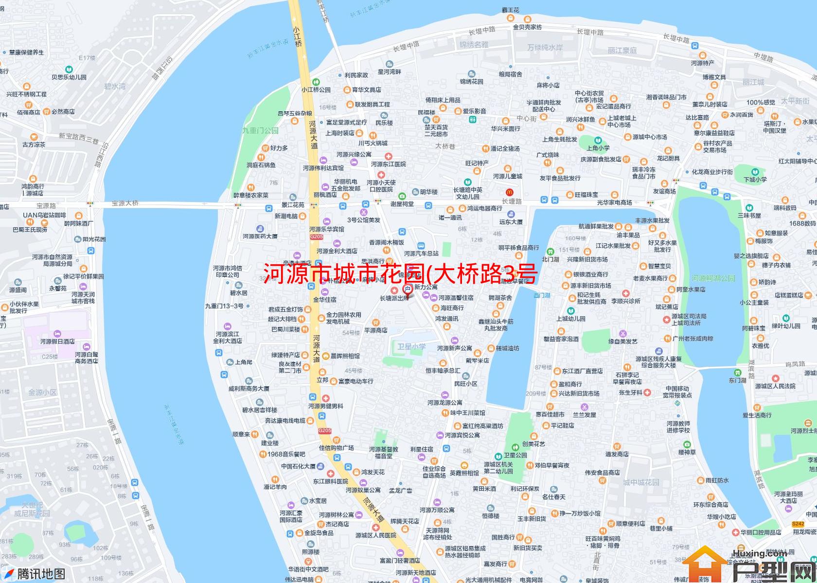 城市花园(大桥路3号)小区 - 户型网