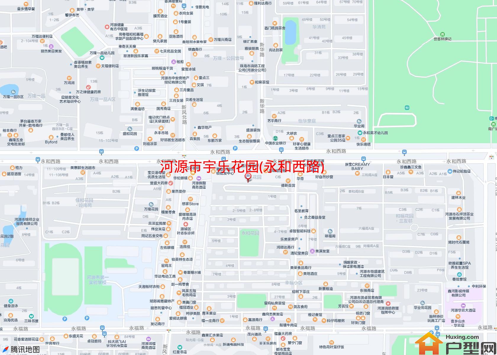 宇乐花园(永和西路)小区 - 户型网