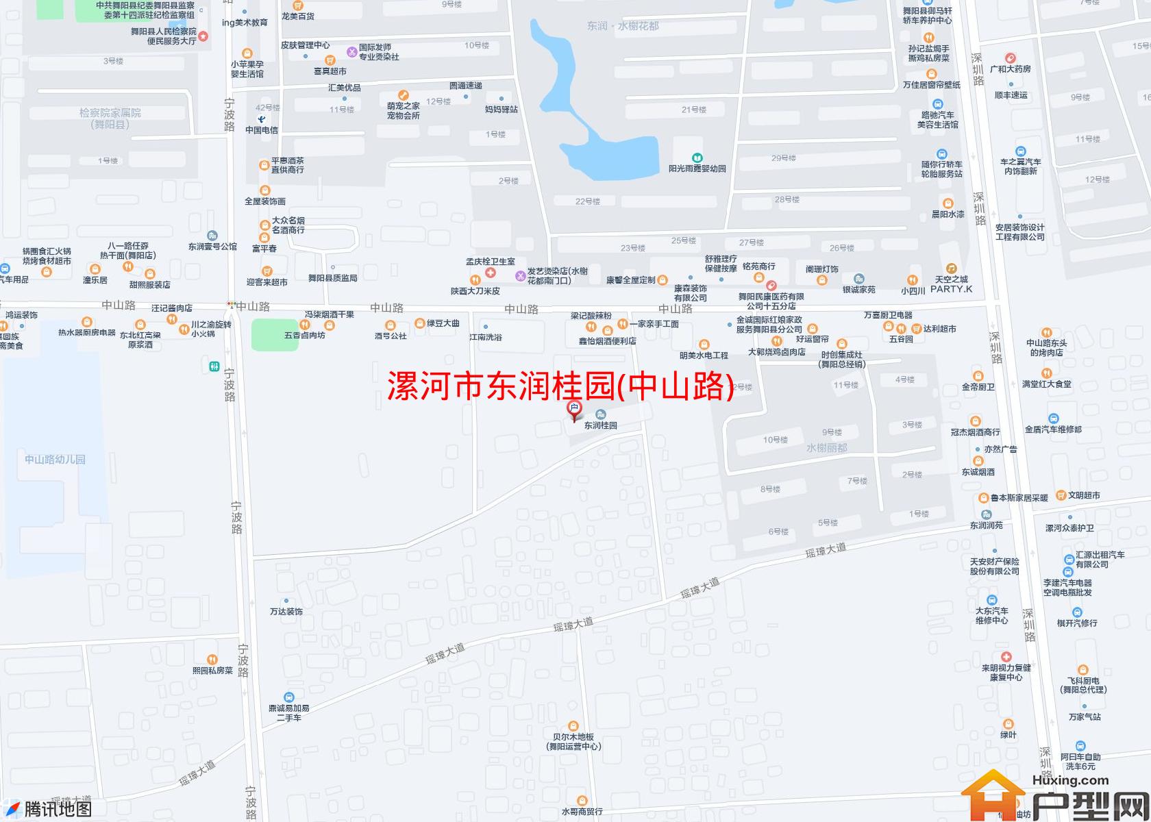 东润桂园(中山路)小区 - 户型网