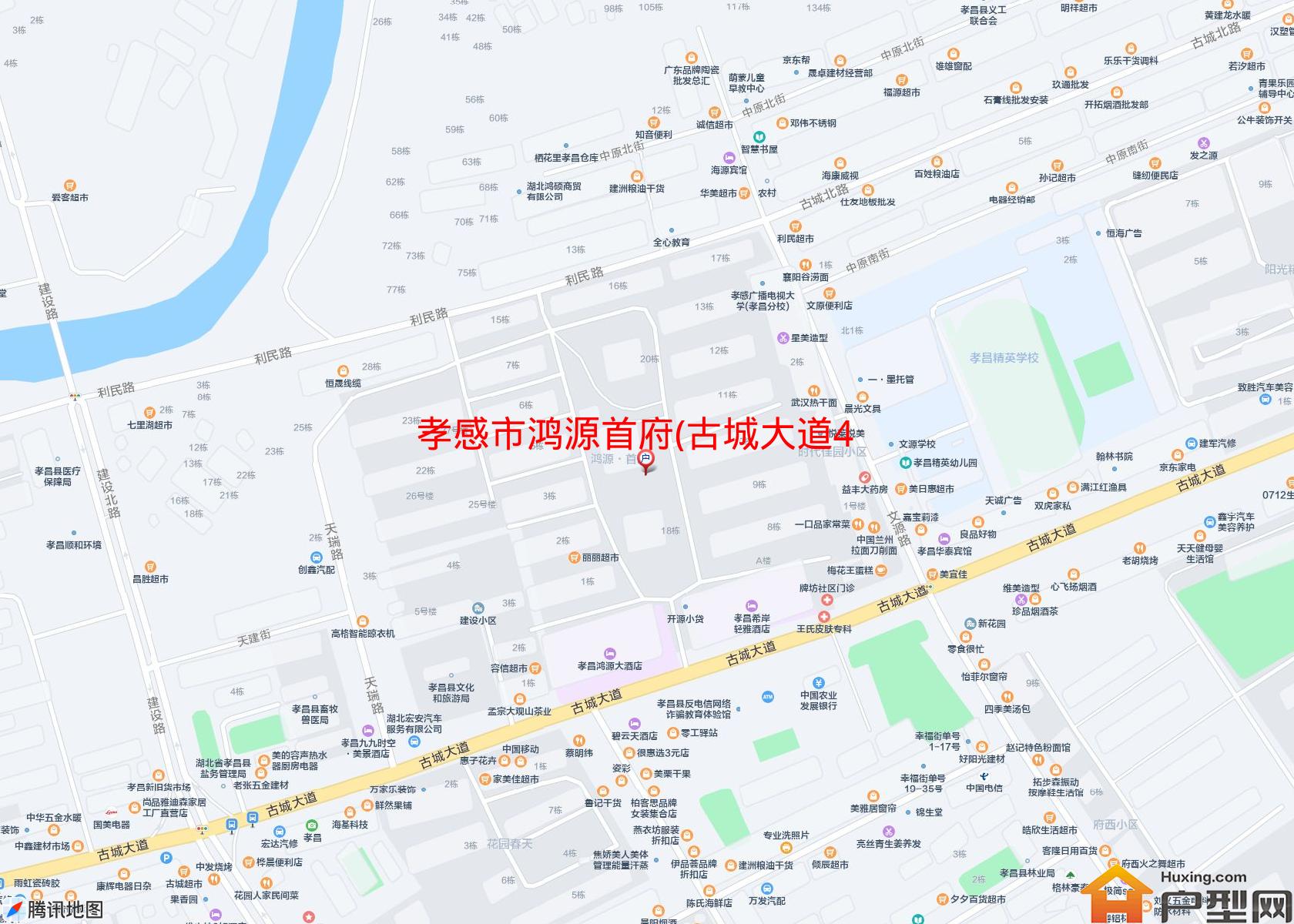 鸿源首府(古城大道41号)小区 - 户型网