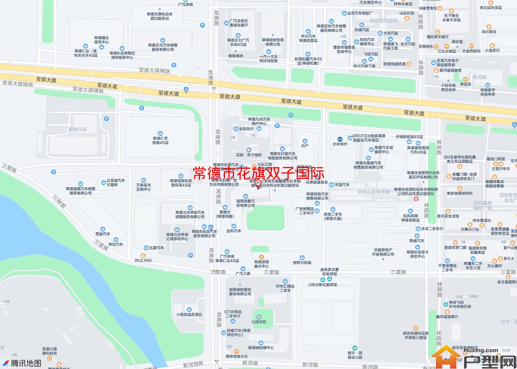 花旗双子国际小区 - 户型网