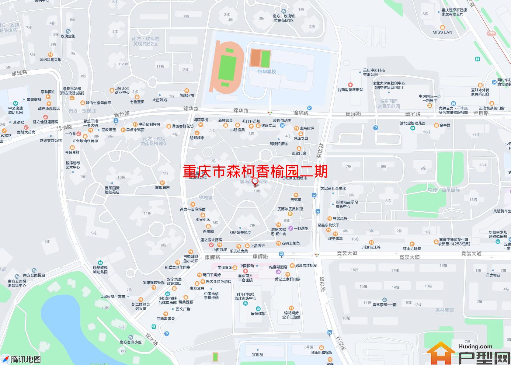 森柯香榆园二期小区 - 户型网