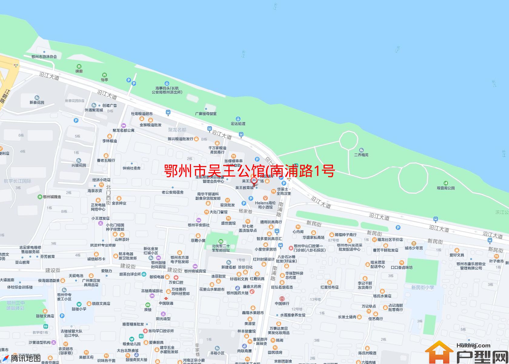 吴王公馆(南浦路1号)小区 - 户型网