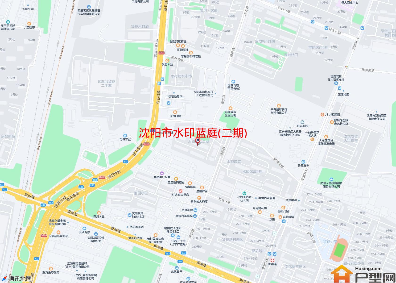 水印蓝庭(二期)小区 - 户型网