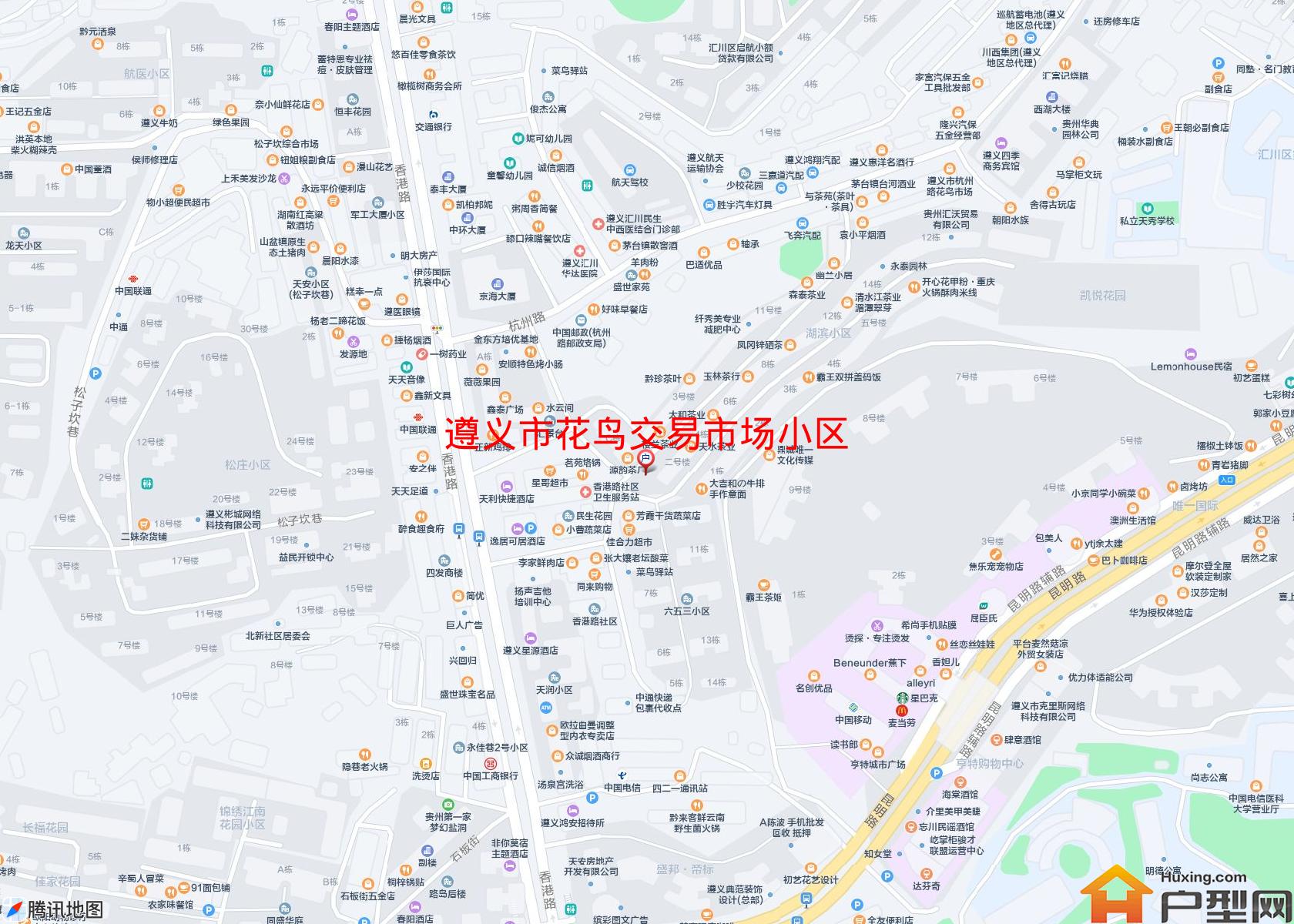 花鸟交易市场小区小区 - 户型网