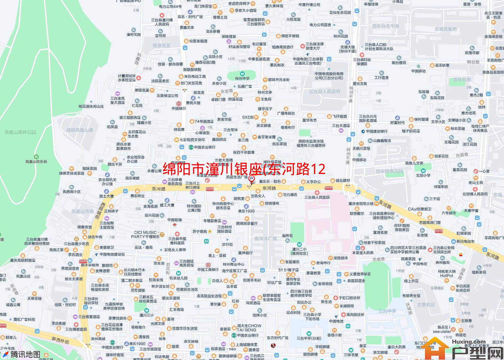 潼川银座(东河路122号)小区 - 户型网
