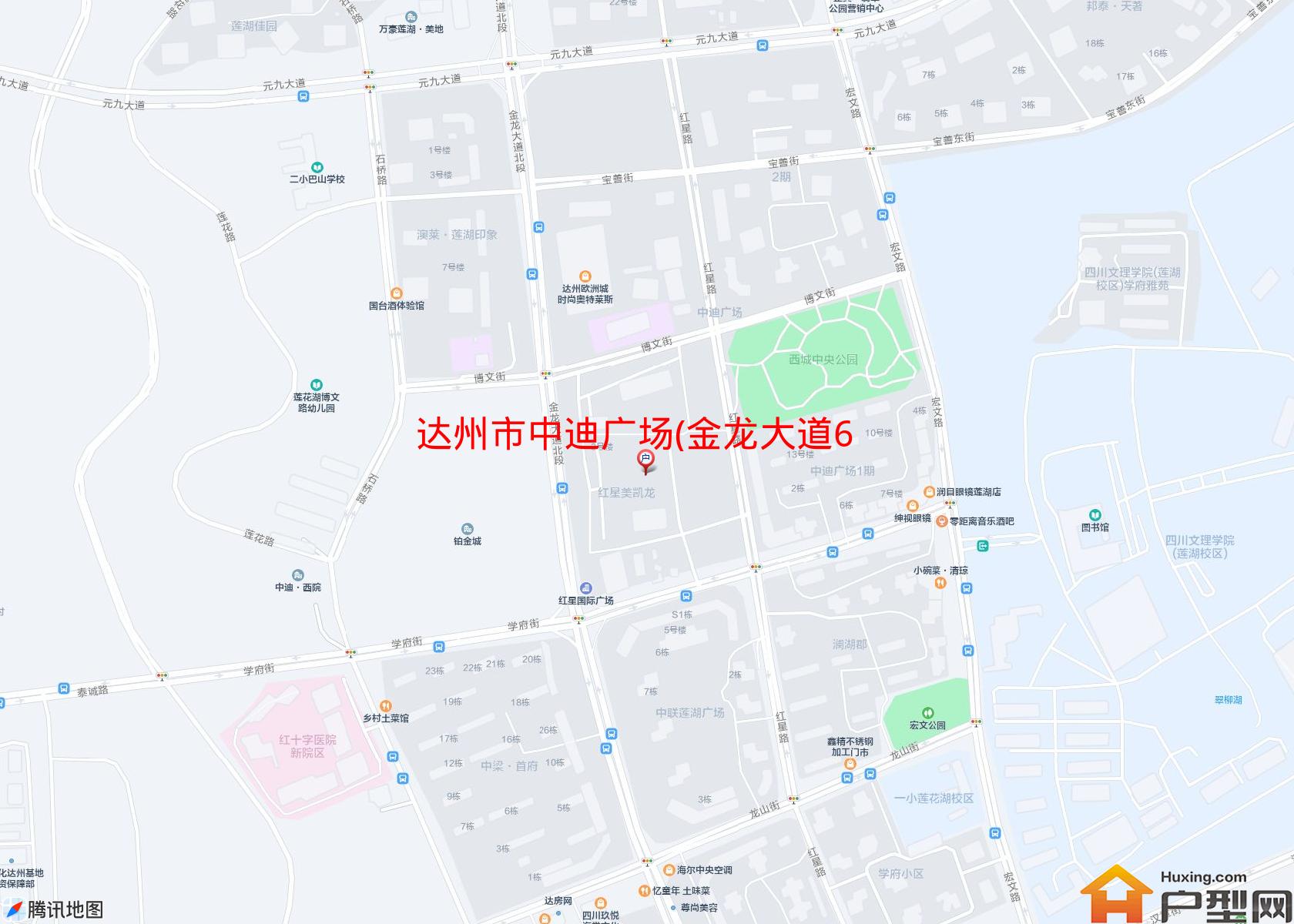 中迪广场(金龙大道666号)小区 - 户型网
