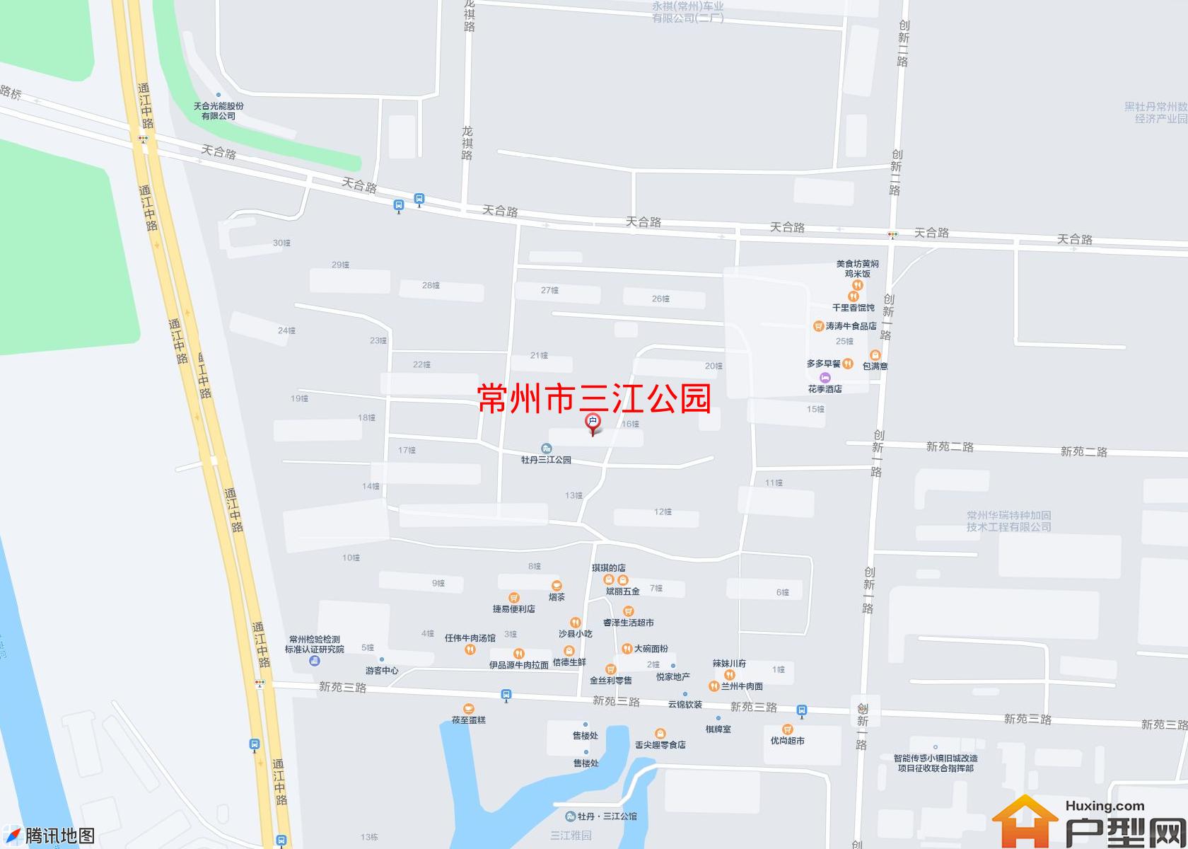 三江公园小区 - 户型网