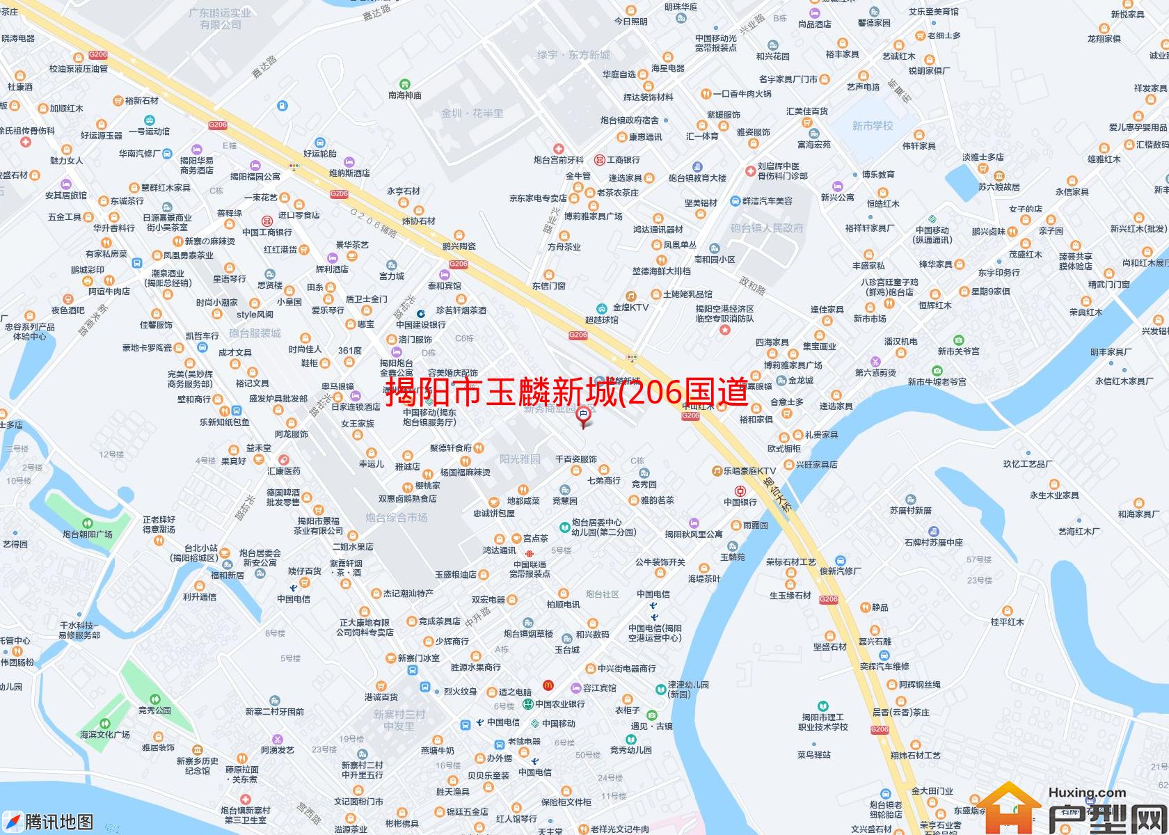 玉麟新城(206国道)小区 - 户型网