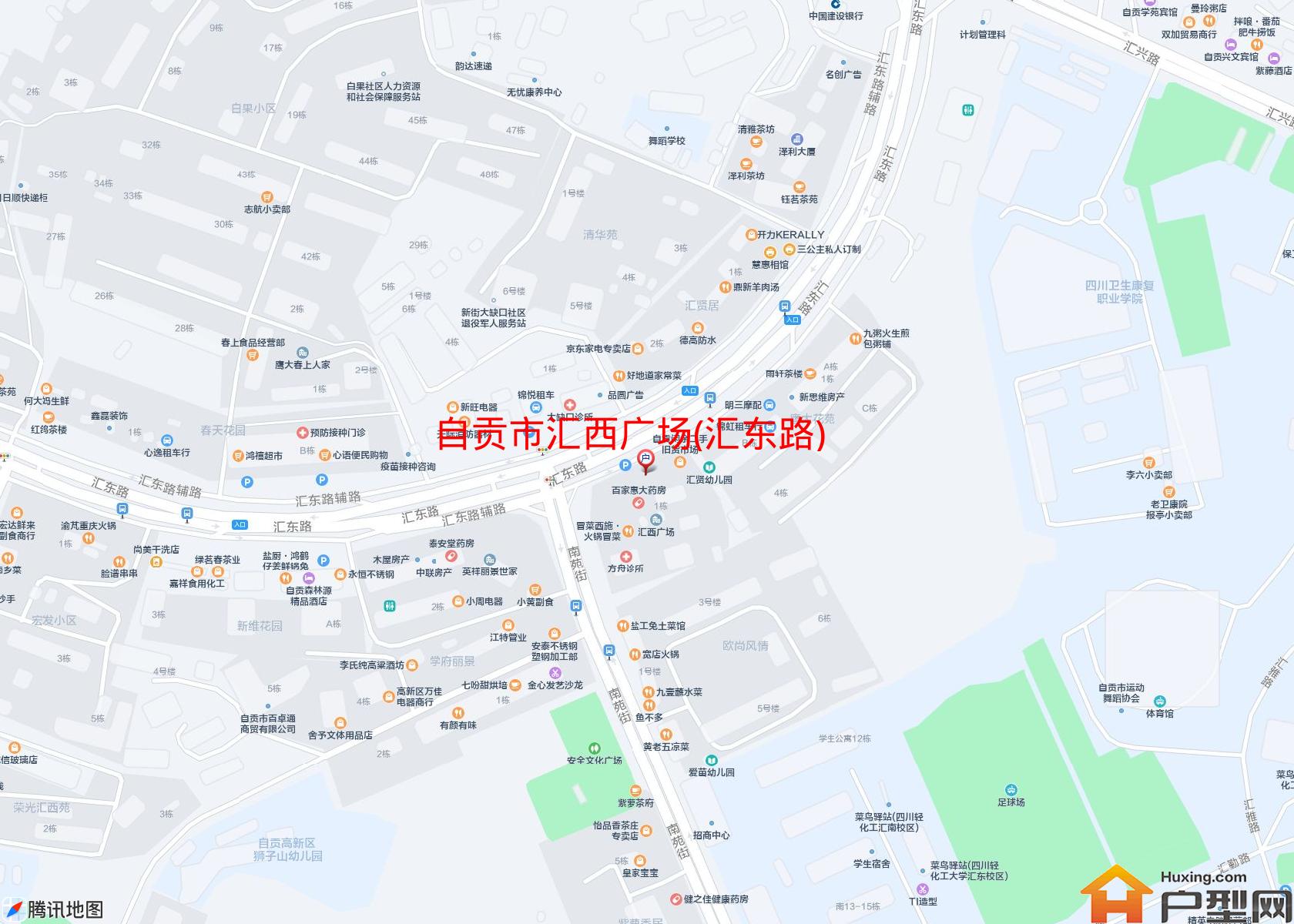 汇西广场(汇东路)小区 - 户型网